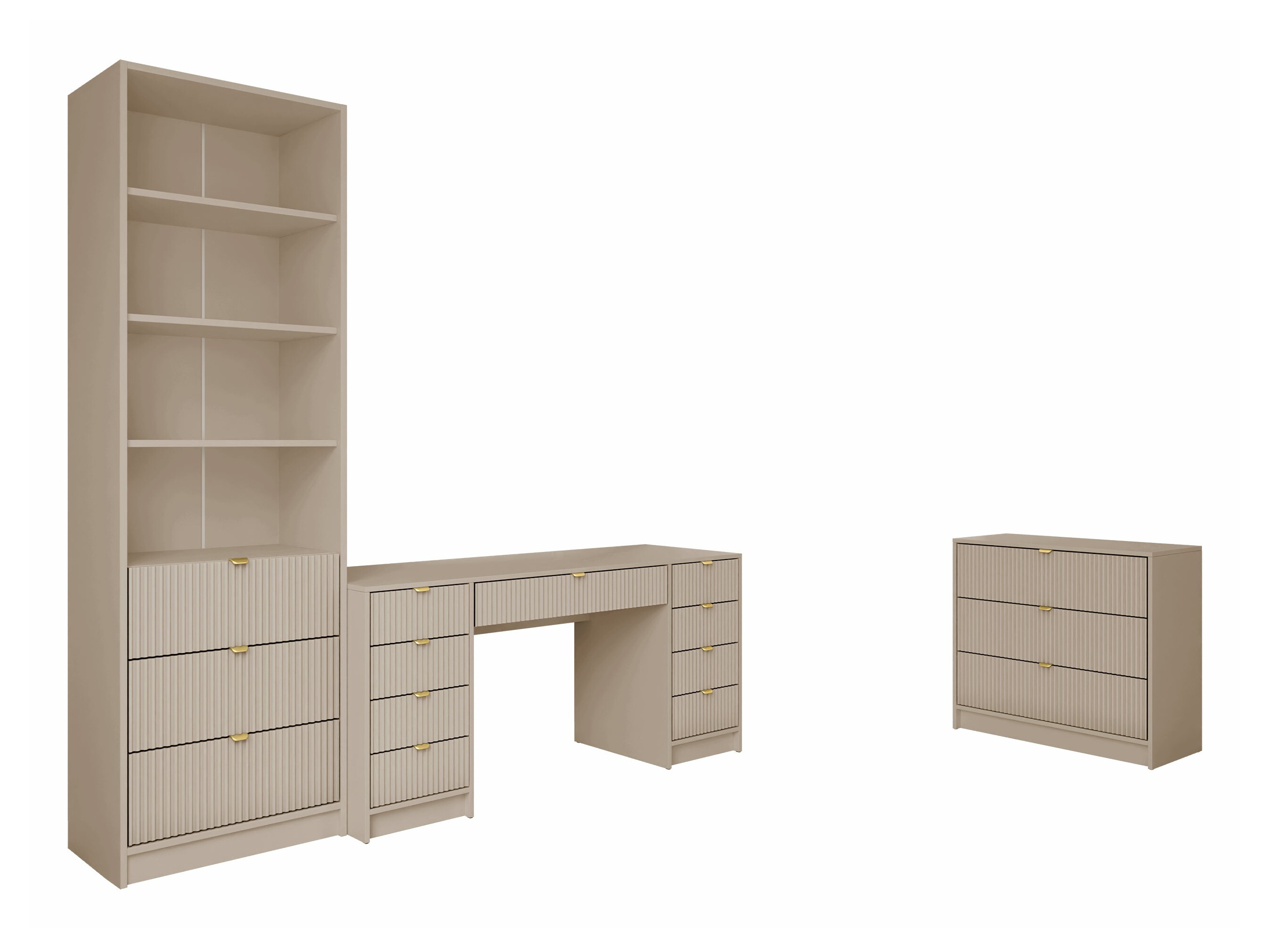 Büro-Set Comfivo Papilio VI (Beige)