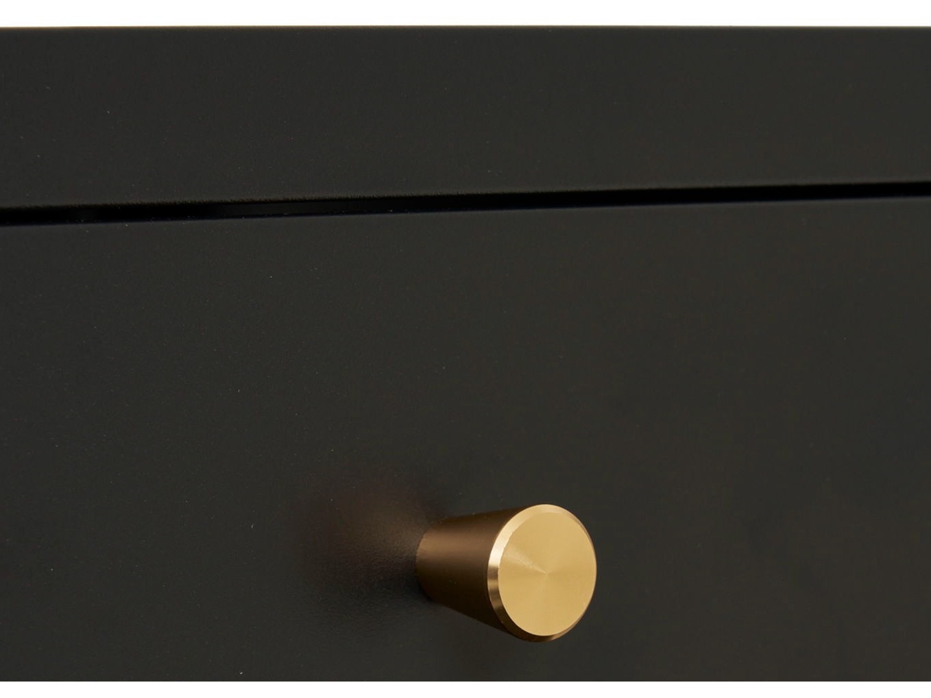 Nachttisch Lirfloi 100 (Schwarz)