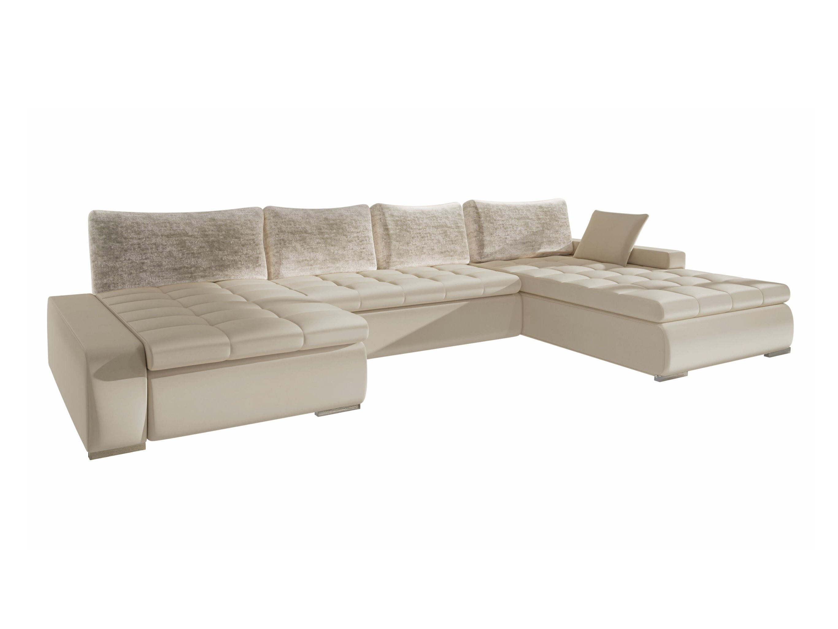 Ecksofa Comfivo 248 (Venus Velvet 2927 + Miu 2041 + Venus Velvet 2927)