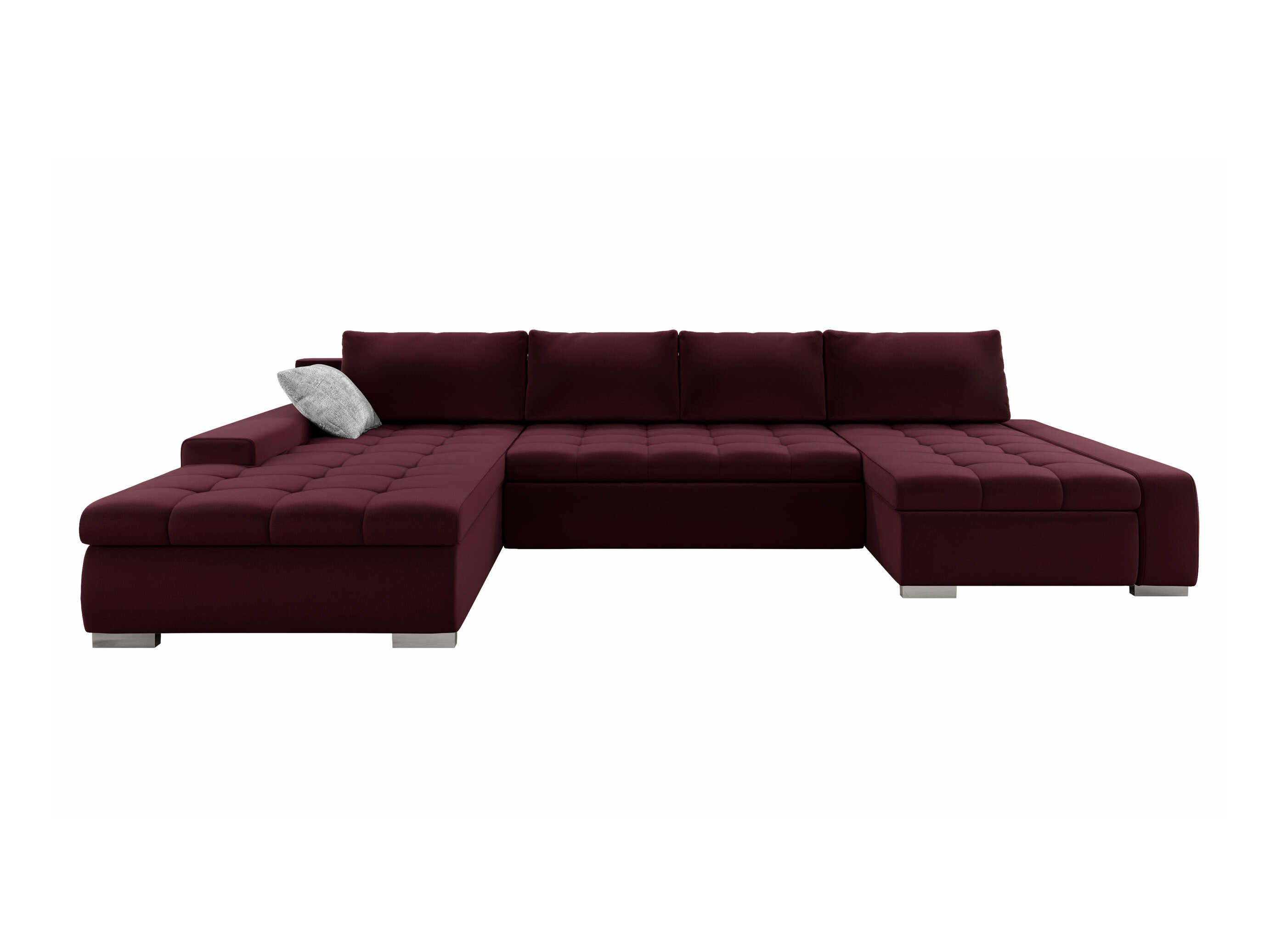 Ecksofa Comfivo Oliva I (Venus Velvet 2932 + Miu 2059)