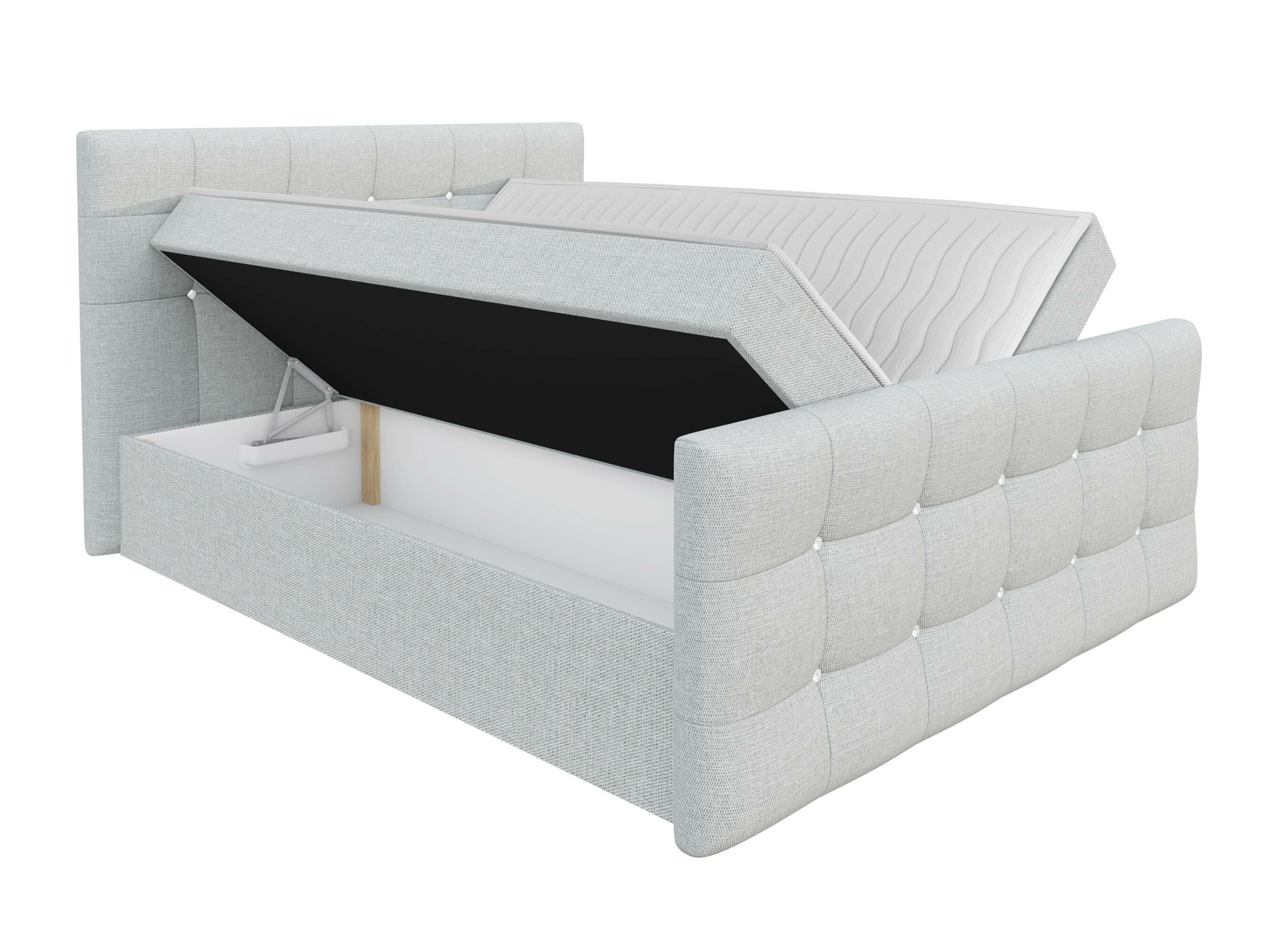 Boxspringbett Memphis 113 (Soft 029)