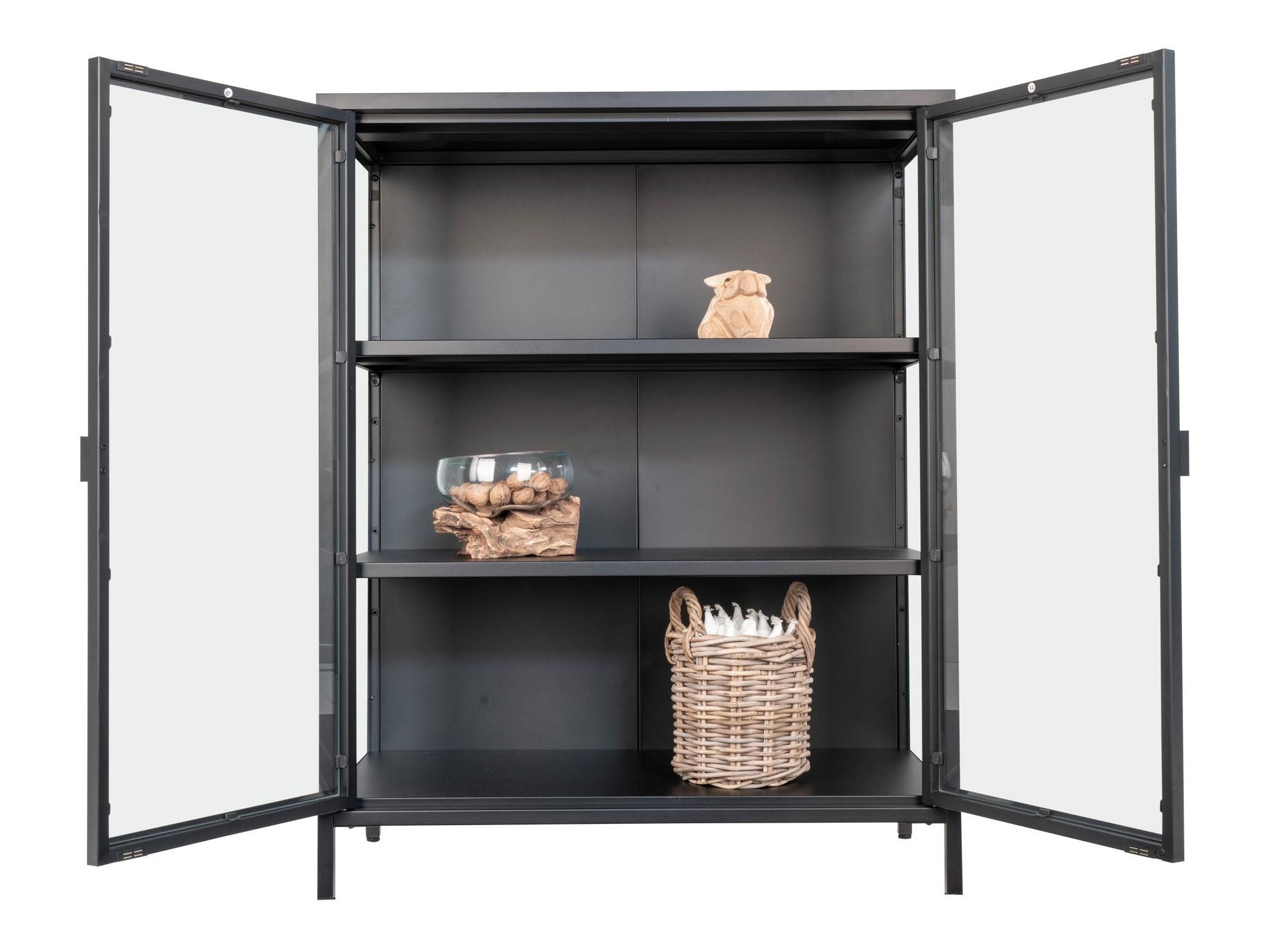 Sideboard Romtolo 106 (Schwarz)