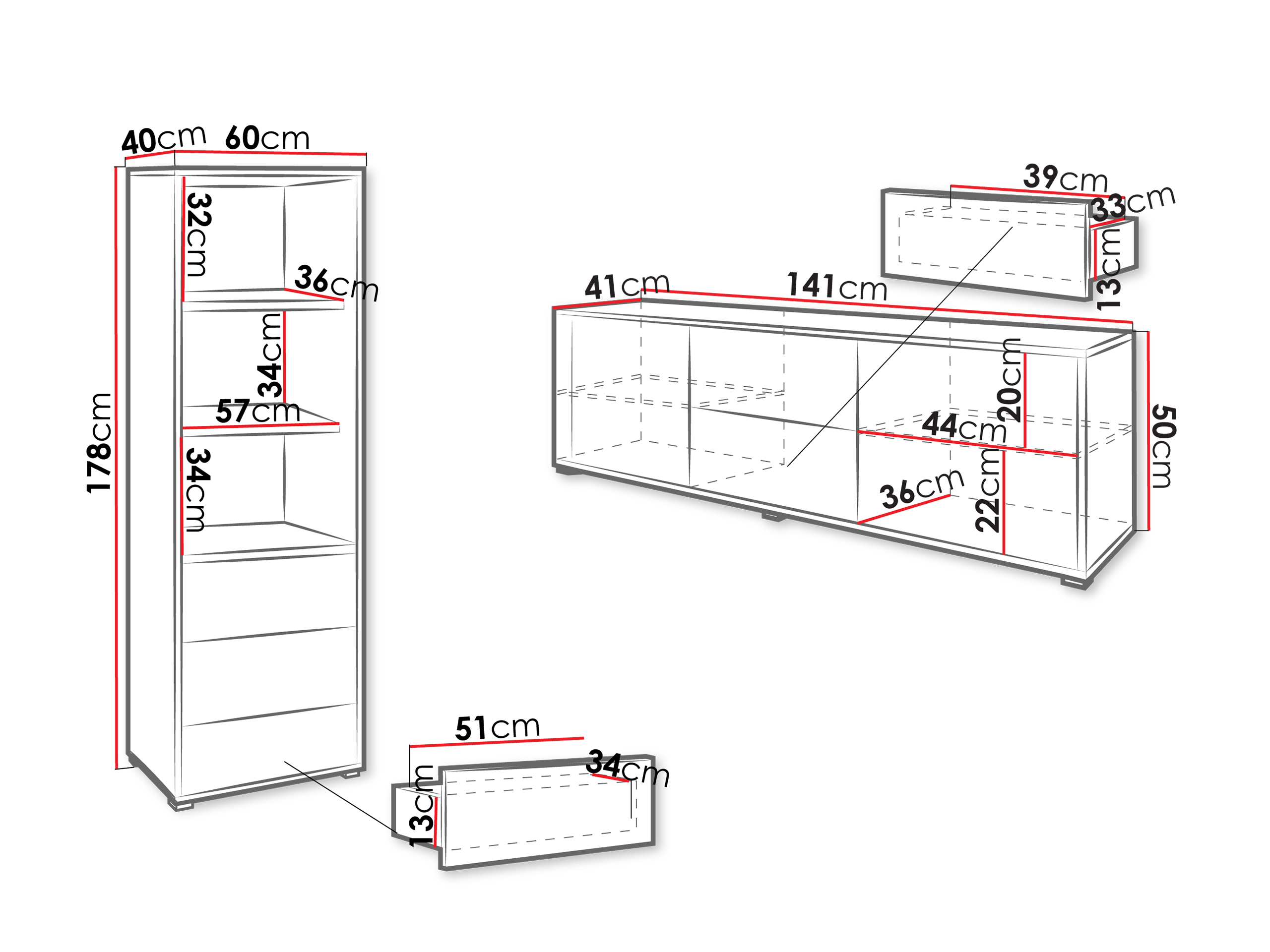 Wohnzimmer-Sets SD2305