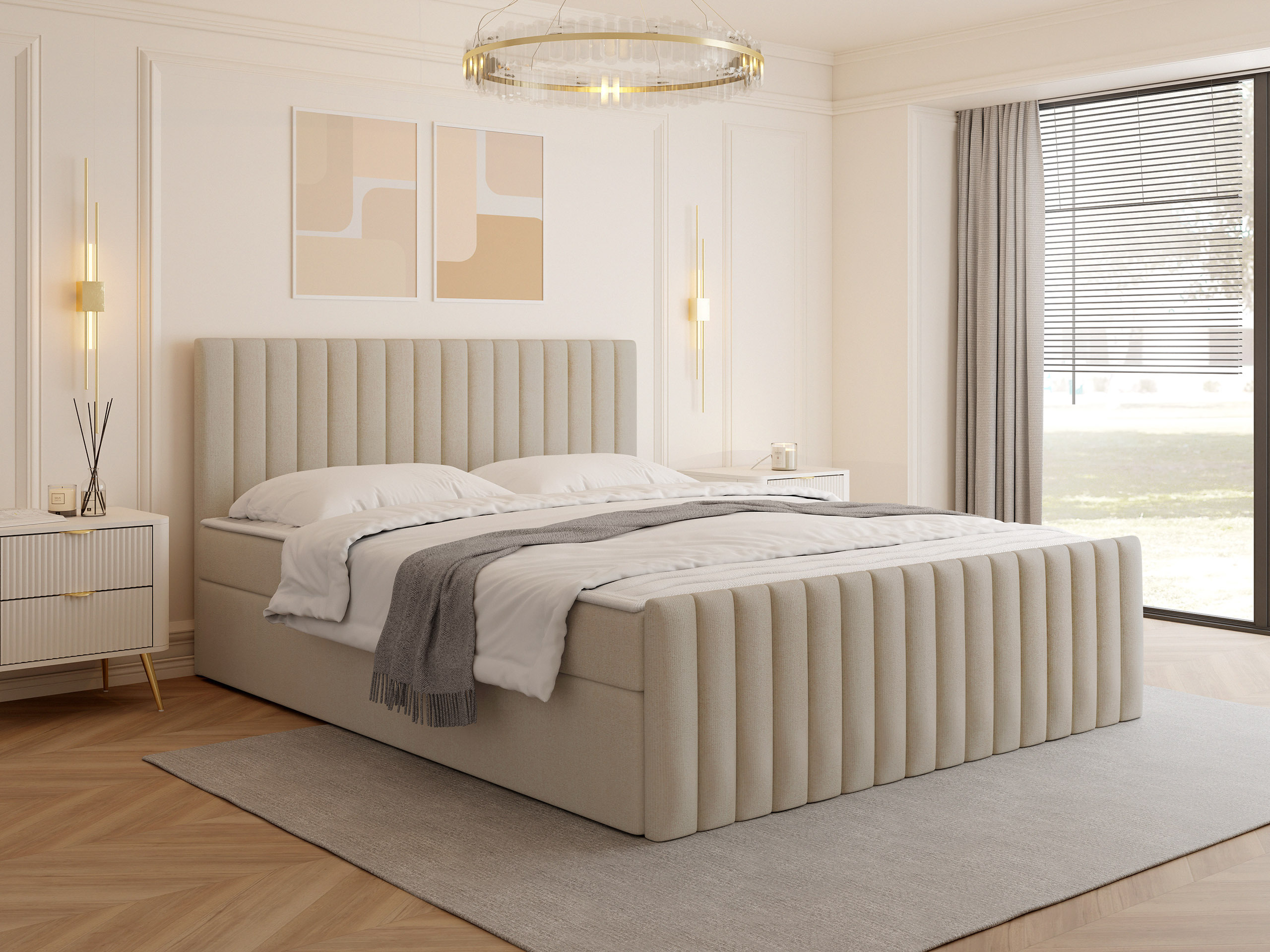 Boxspringbett Comfivo Apis II (Manila 02)