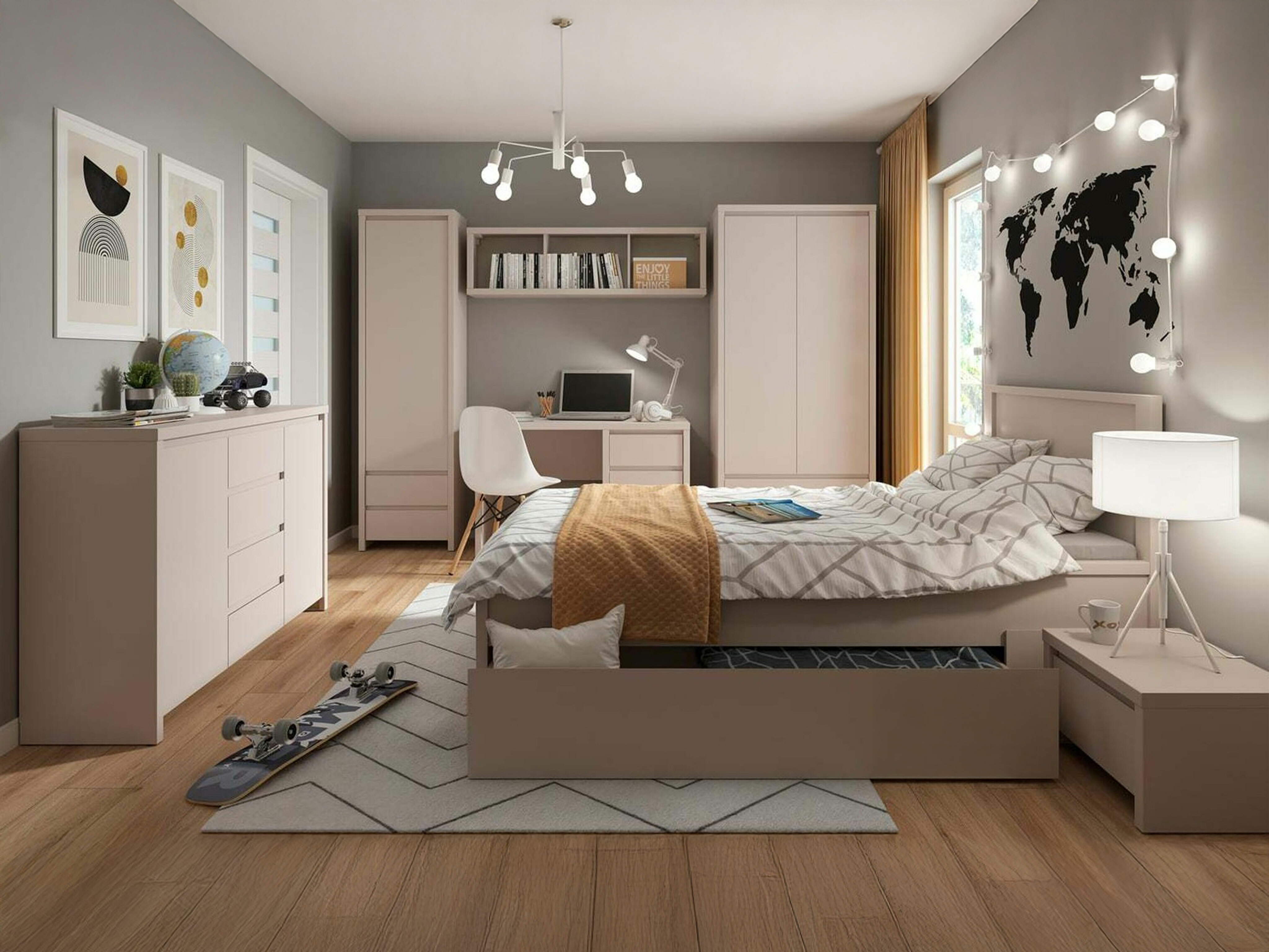 Bett Nolroma 129 (Kaschmir)