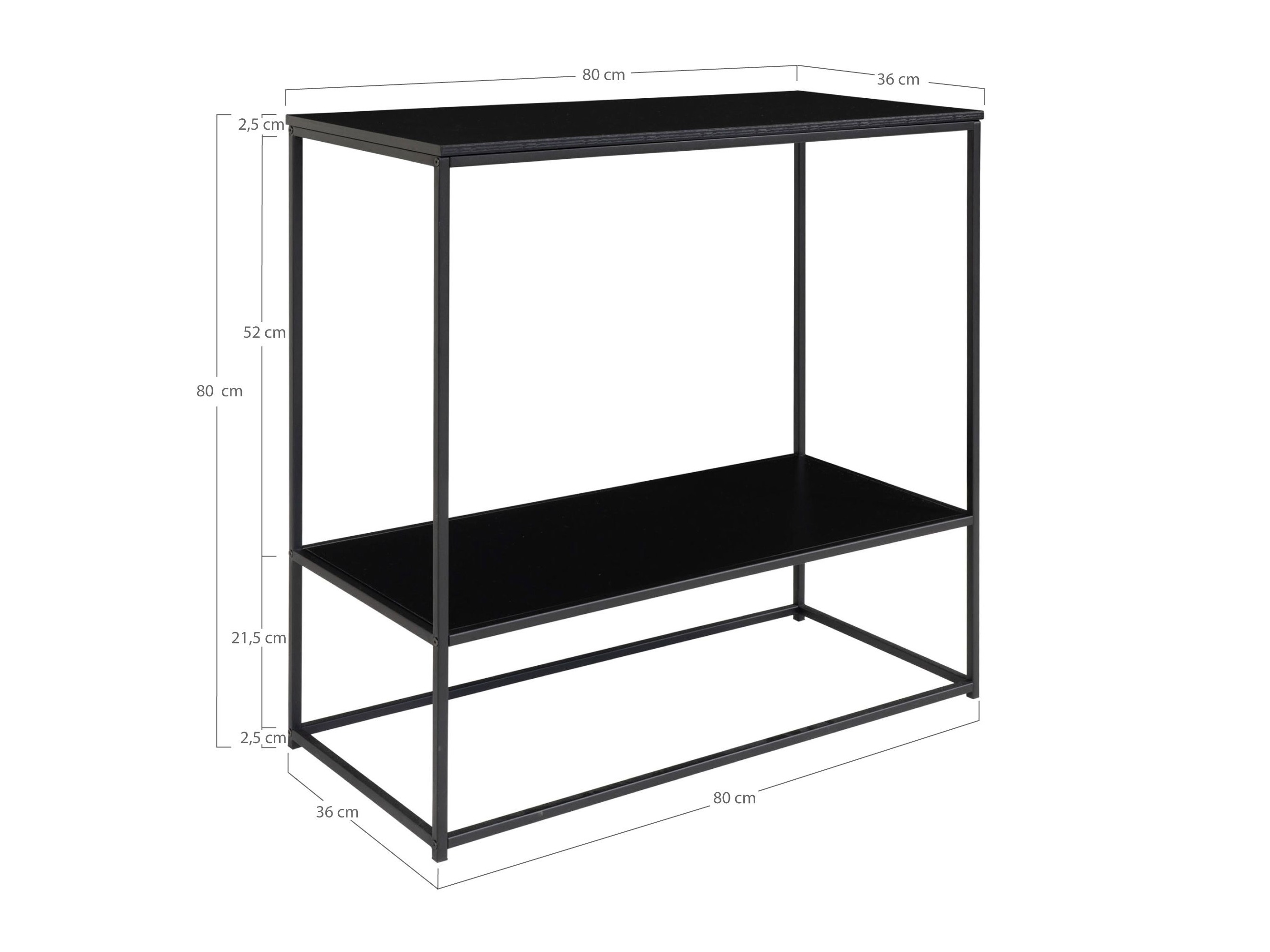 Konsolentisch Sorbeni 110 (Schwarz)
