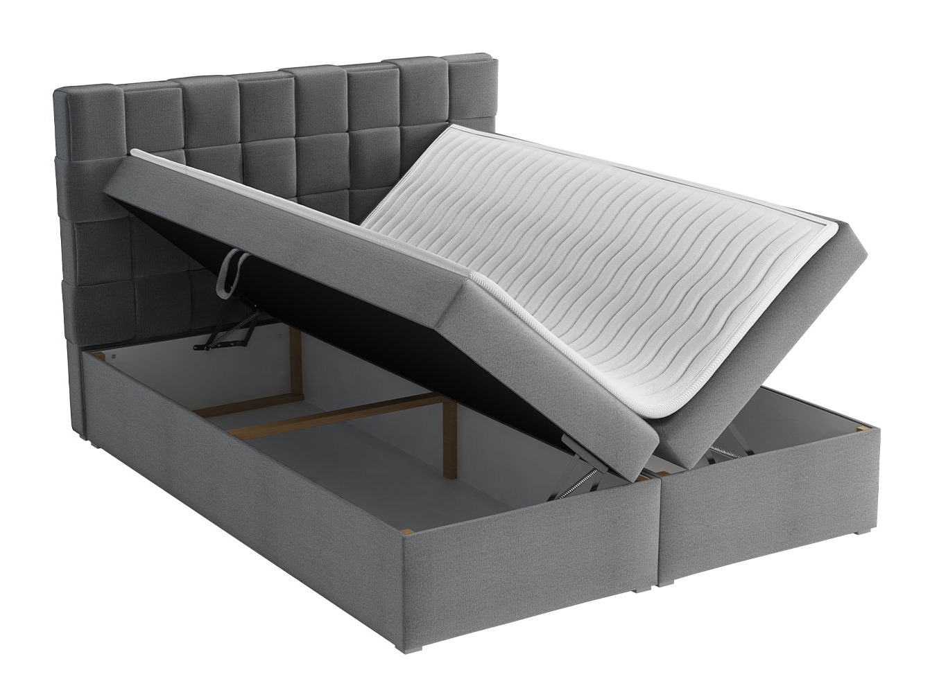 Boxspringbett Pomona 117 (Kronos 02)