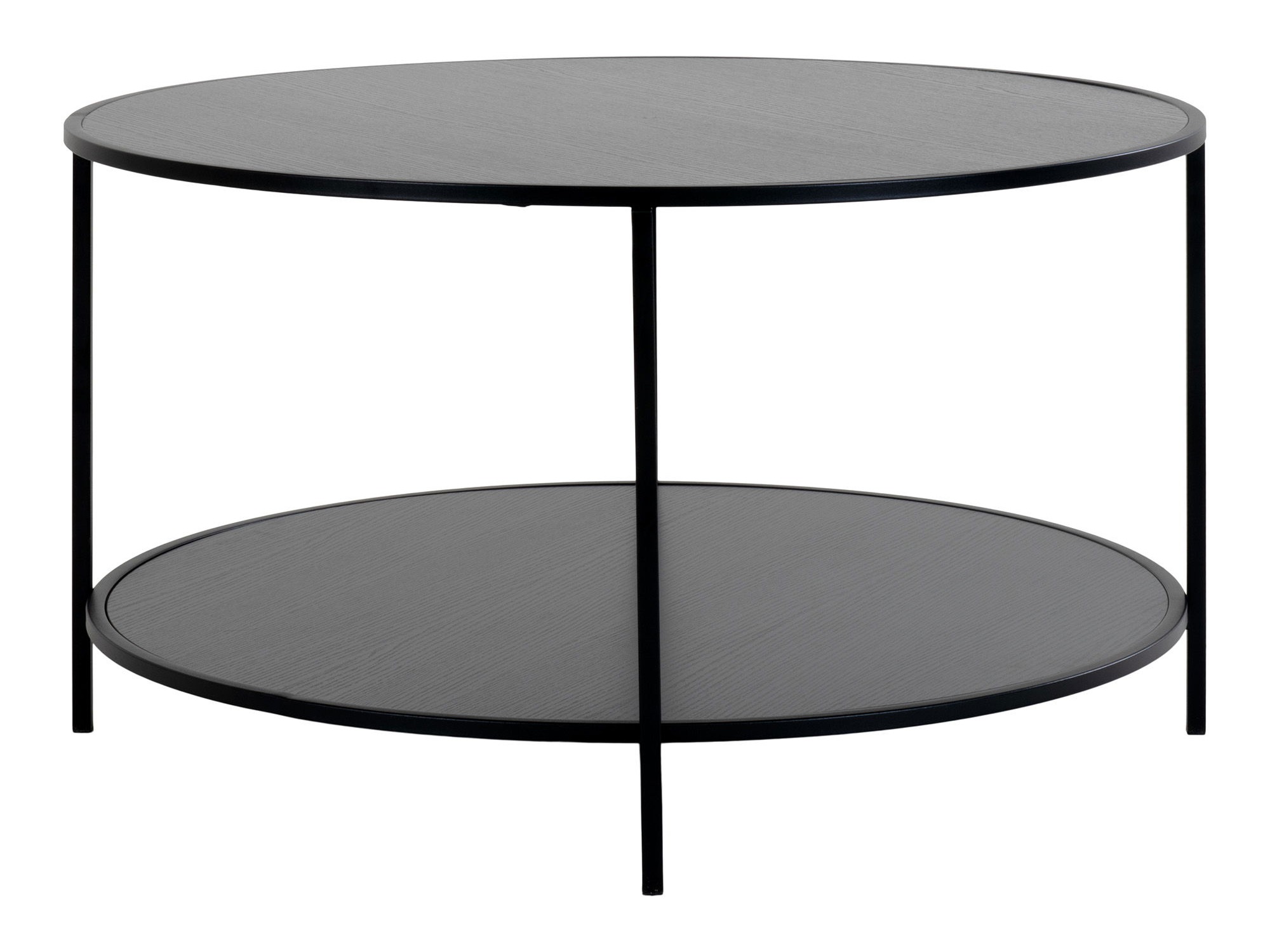 Couchtisch Sorbeni 114 (Schwarz)