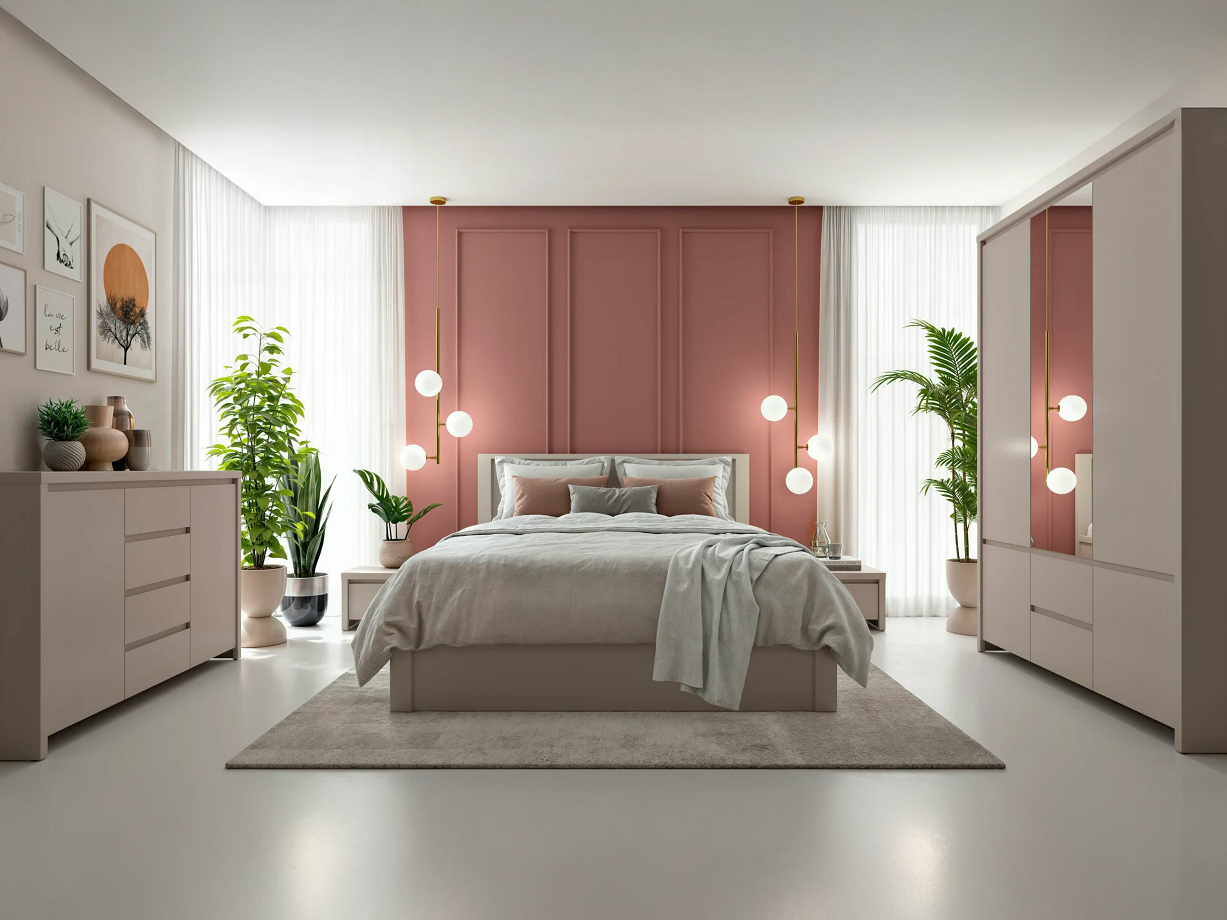 Bett Nolroma 130 (Kaschmir)