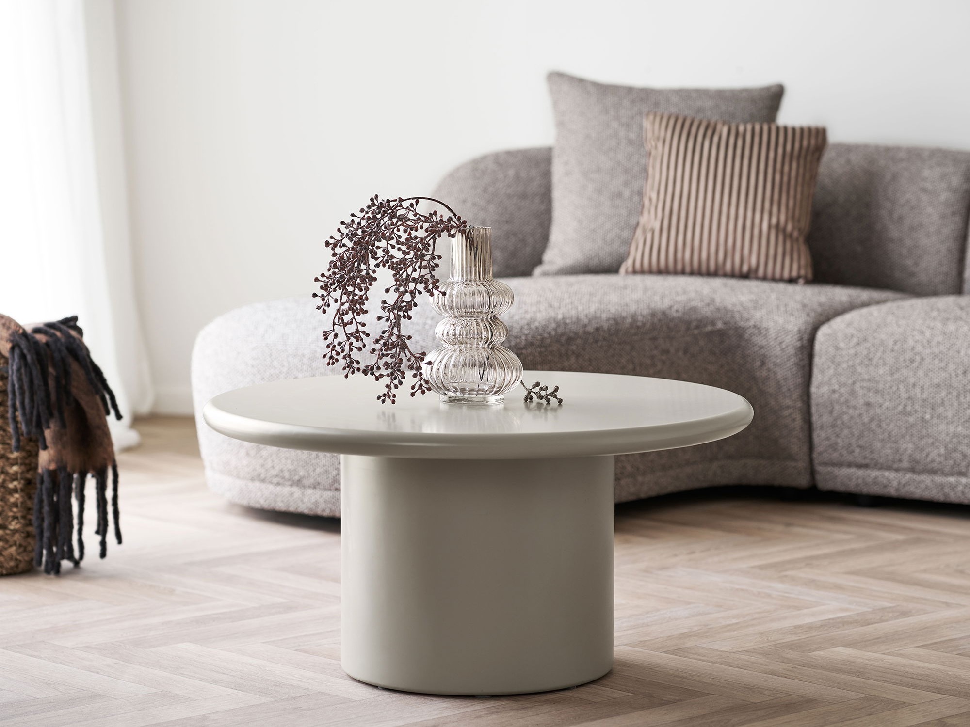 Couchtisch Brea 104 (Hellgrau)