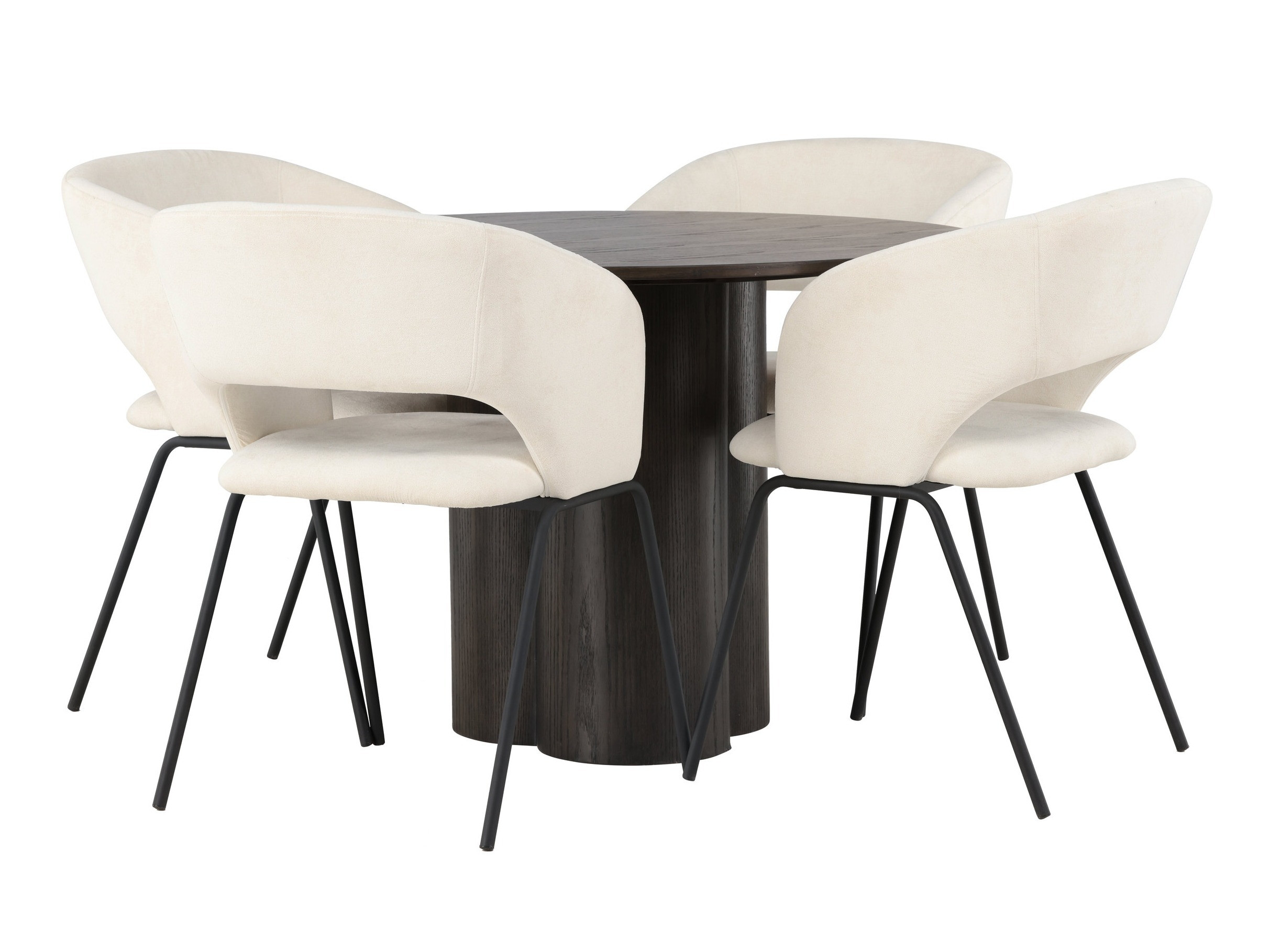 Essgruppe Dallas 5132 (Dunkles Holz)