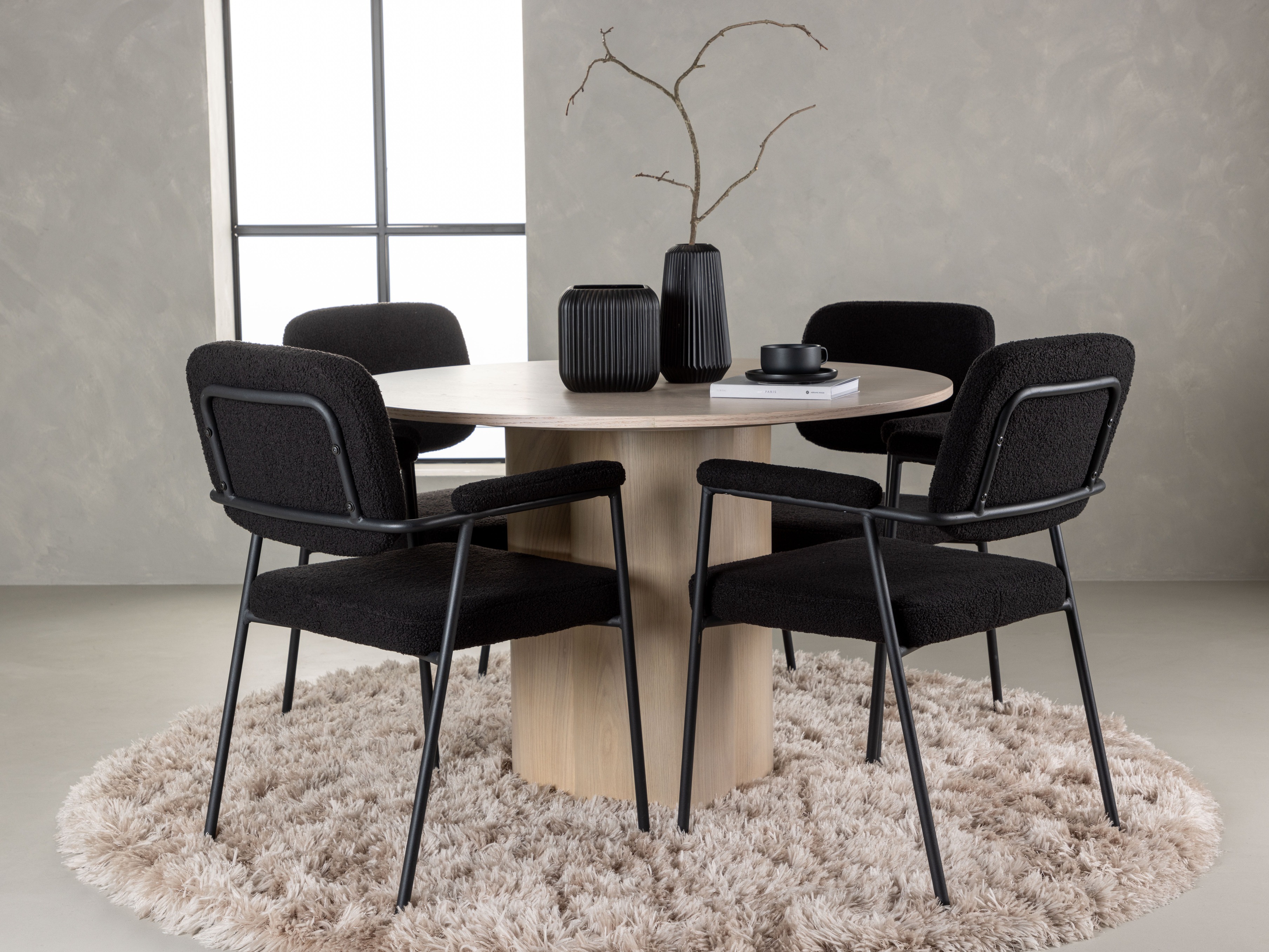 Essgruppe Dallas 4358 (Helles Holz)