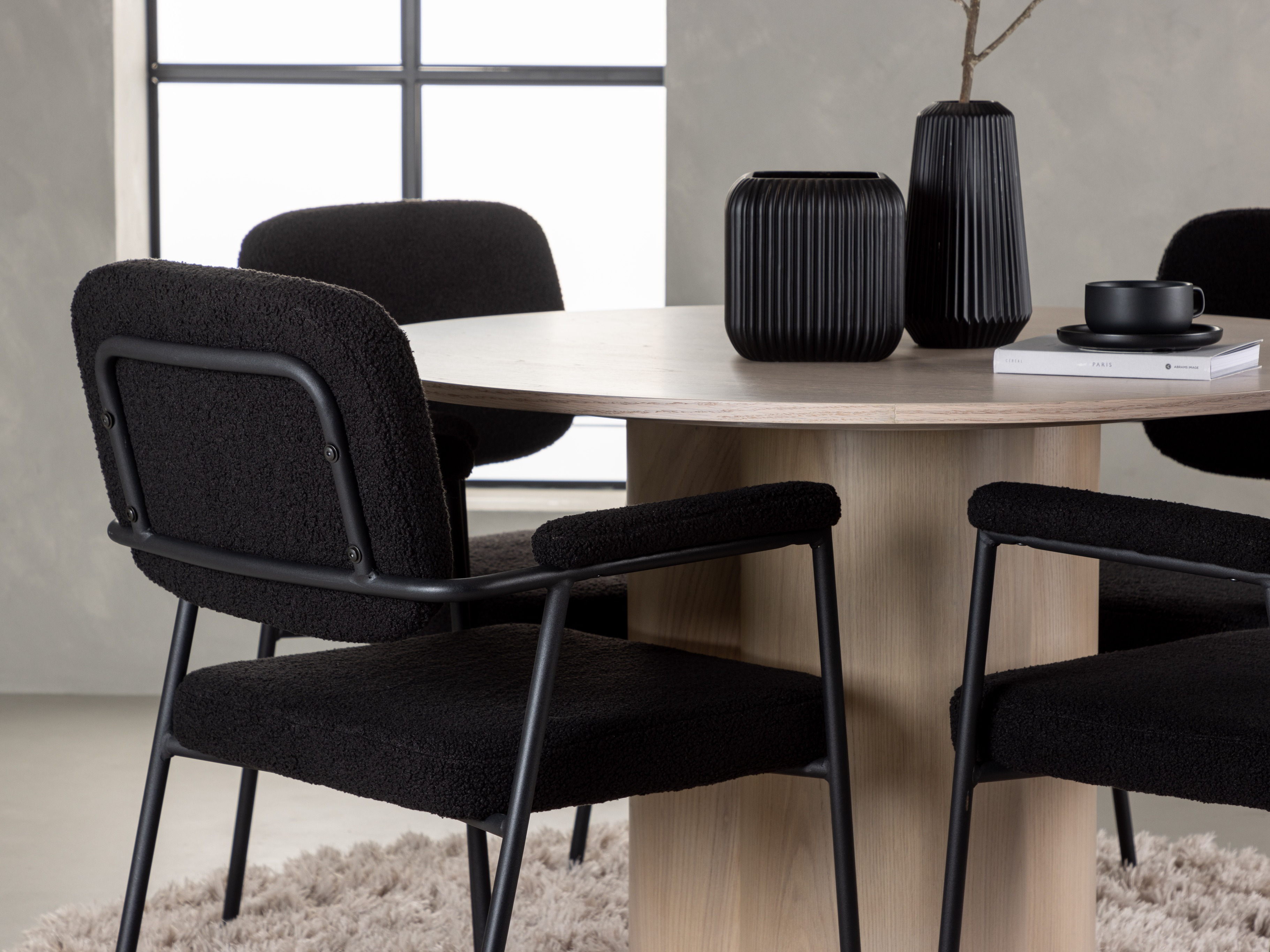 Essgruppe Dallas 4358 (Helles Holz)