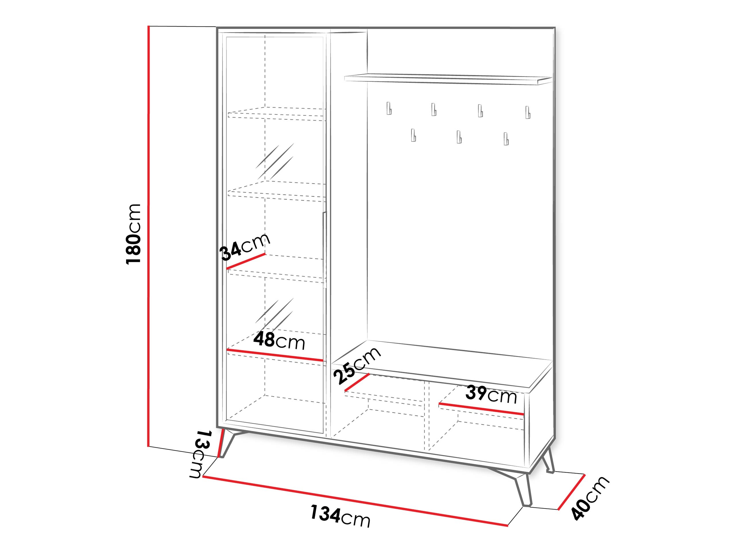 Flurgarnitur Comfivo Citrus