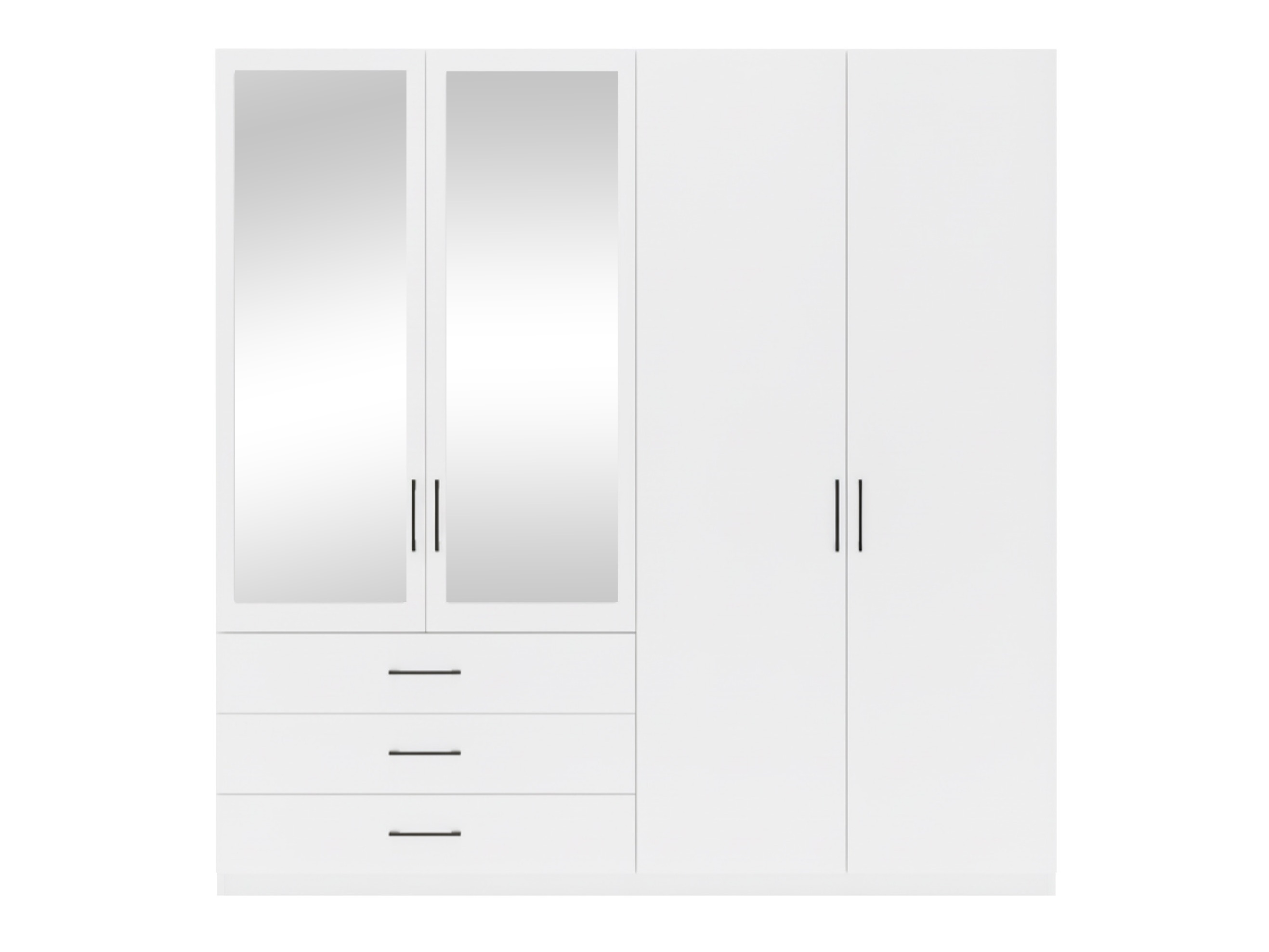 Kleiderschrank Honolulu 269 (Weiss)