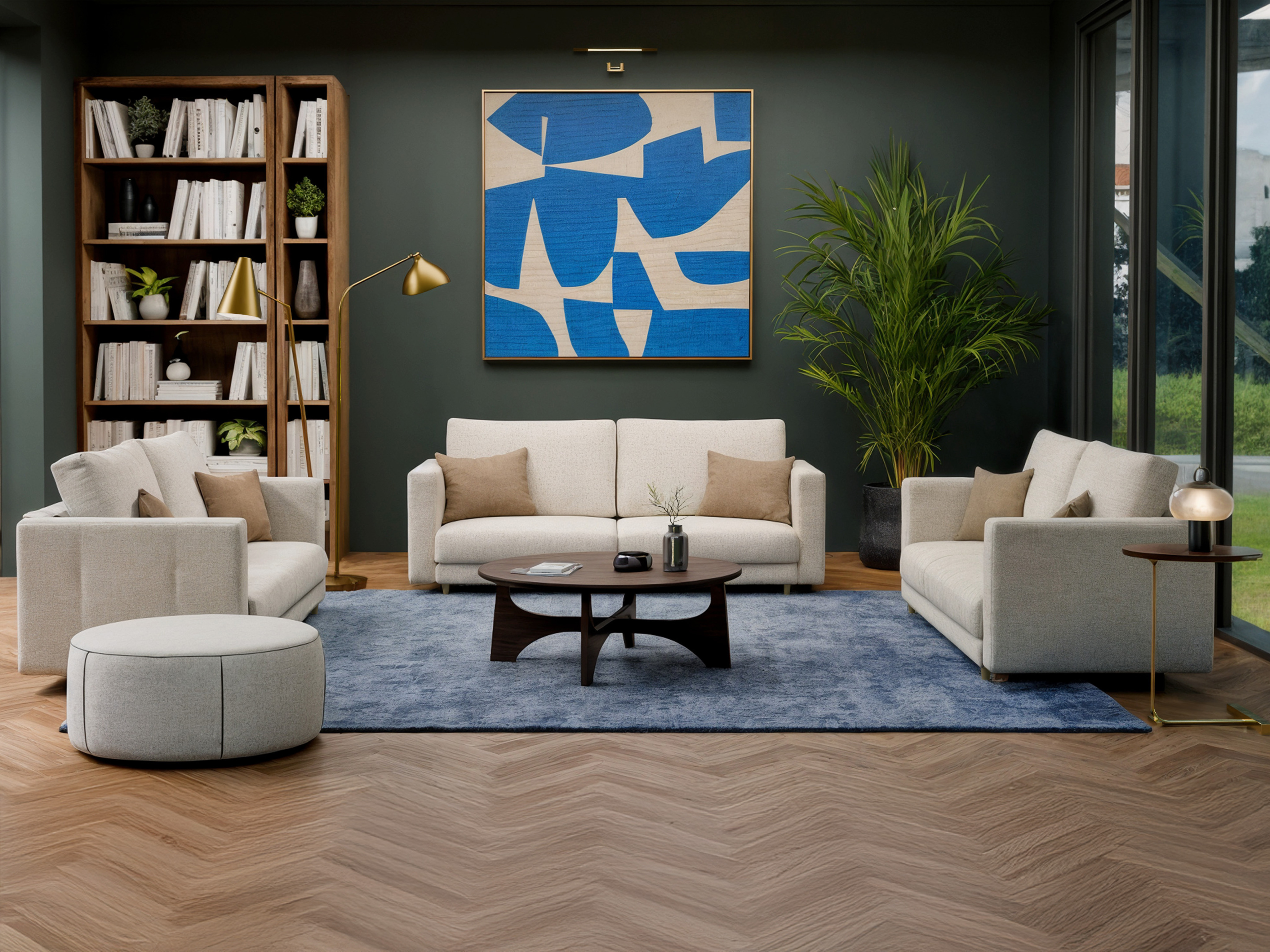 Schlafsofa Mandeville 353 (Beige)