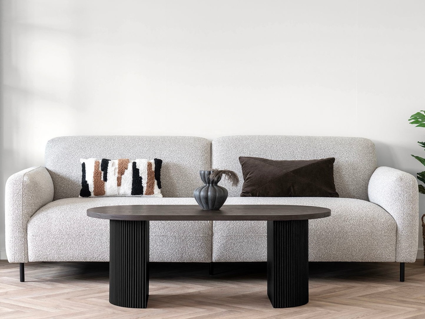 Couchtisch Lirmelo 101 (Dunkelbraun)
