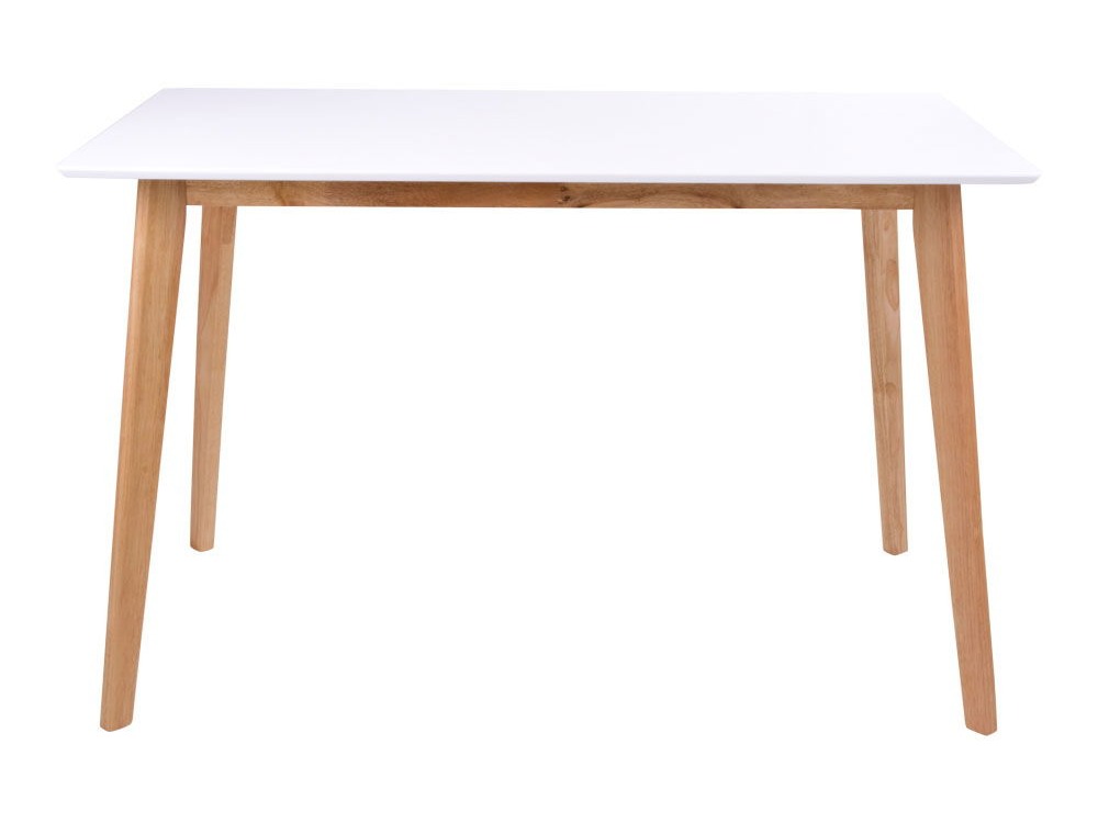 Tisch Brea 111 (Weiss + Eichenholzoptik)