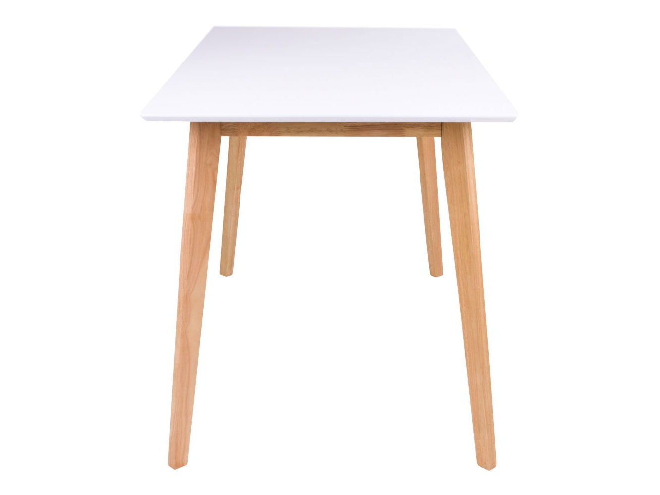 Tisch Brea 111 (Weiss + Eichenholzoptik)