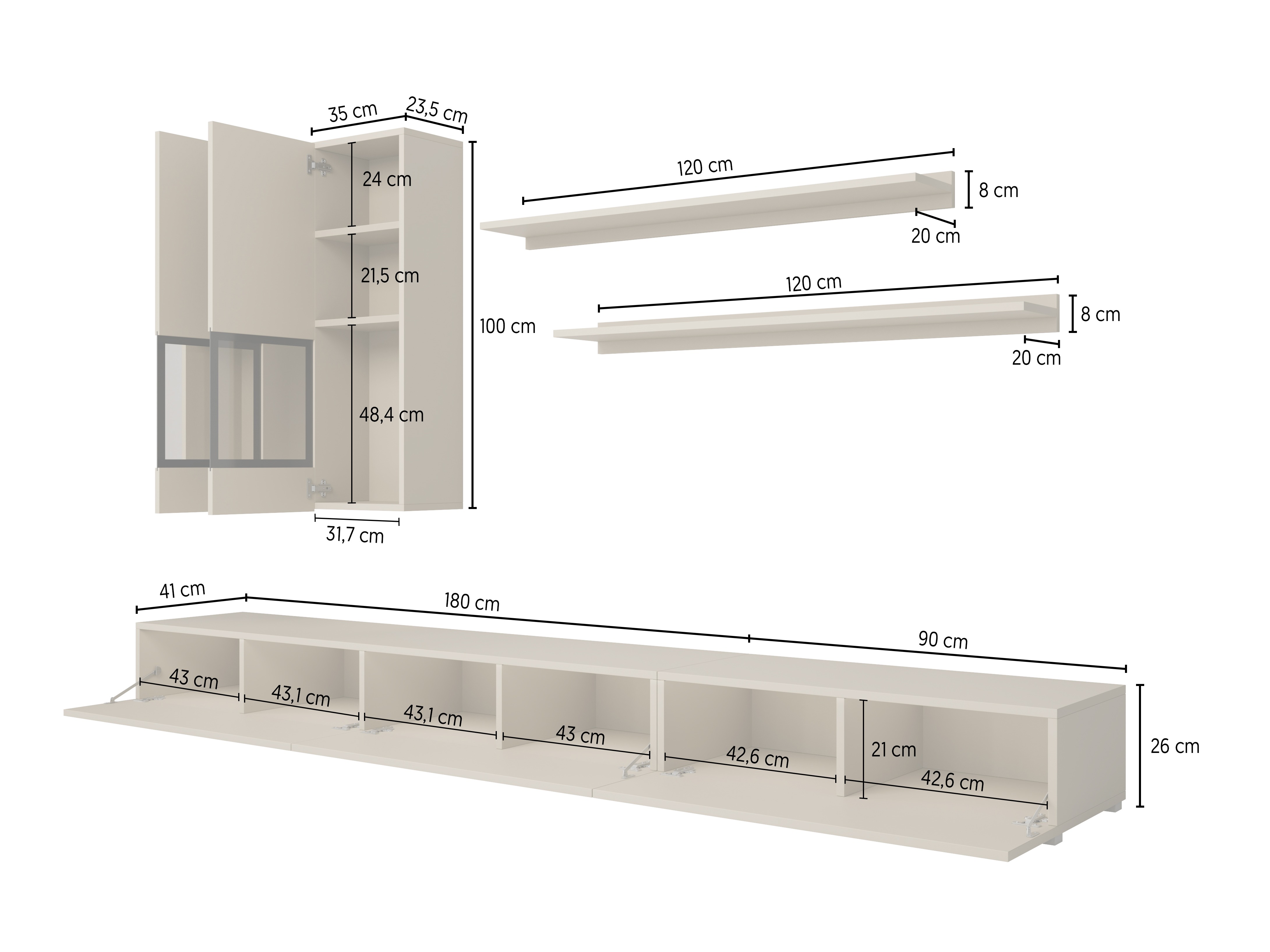 Wohnzimmer-Sets SD2341
