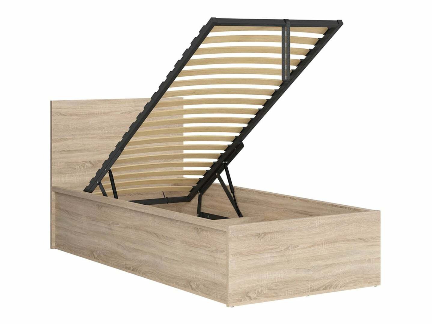 Bett Livevaro 126 (Sonoma eichenholz)