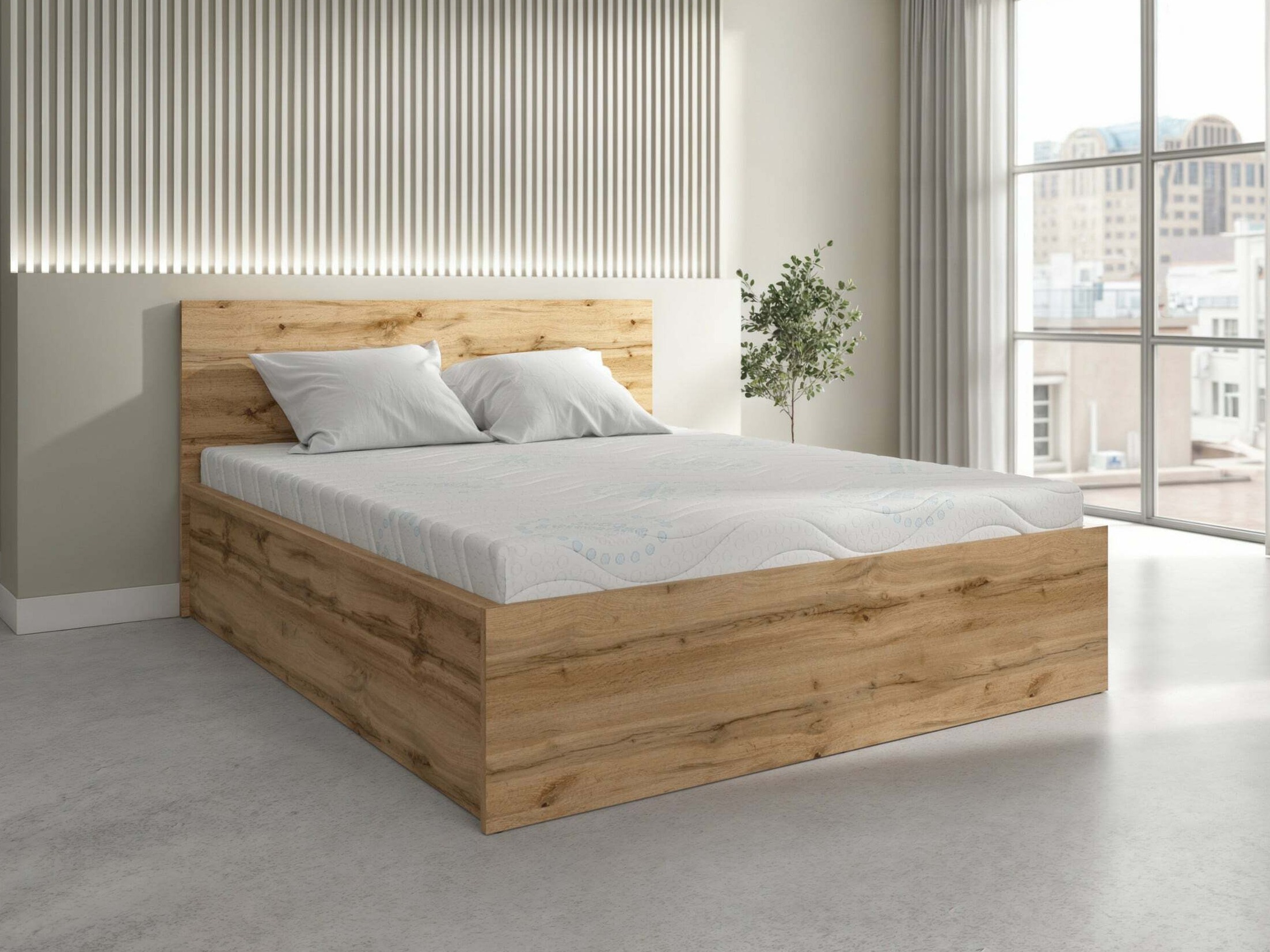 Bett Livevaro 126 (Wotan-Eiche)
