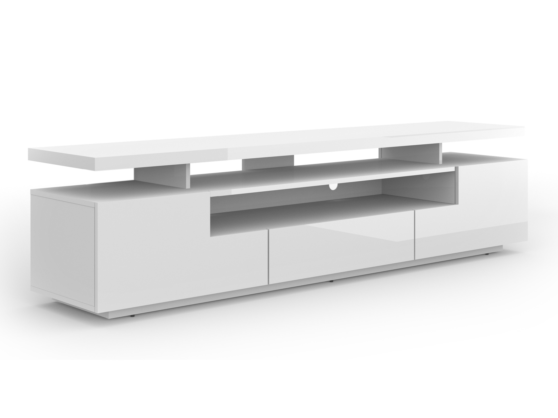 TV-Möbel Buffalo 175 (Weiss glänzend)