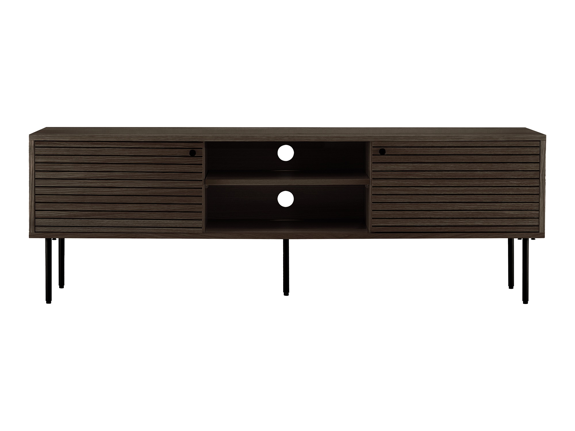 TV-Möbel Elbelme 108 (Eichenholzoptik dunkel)
