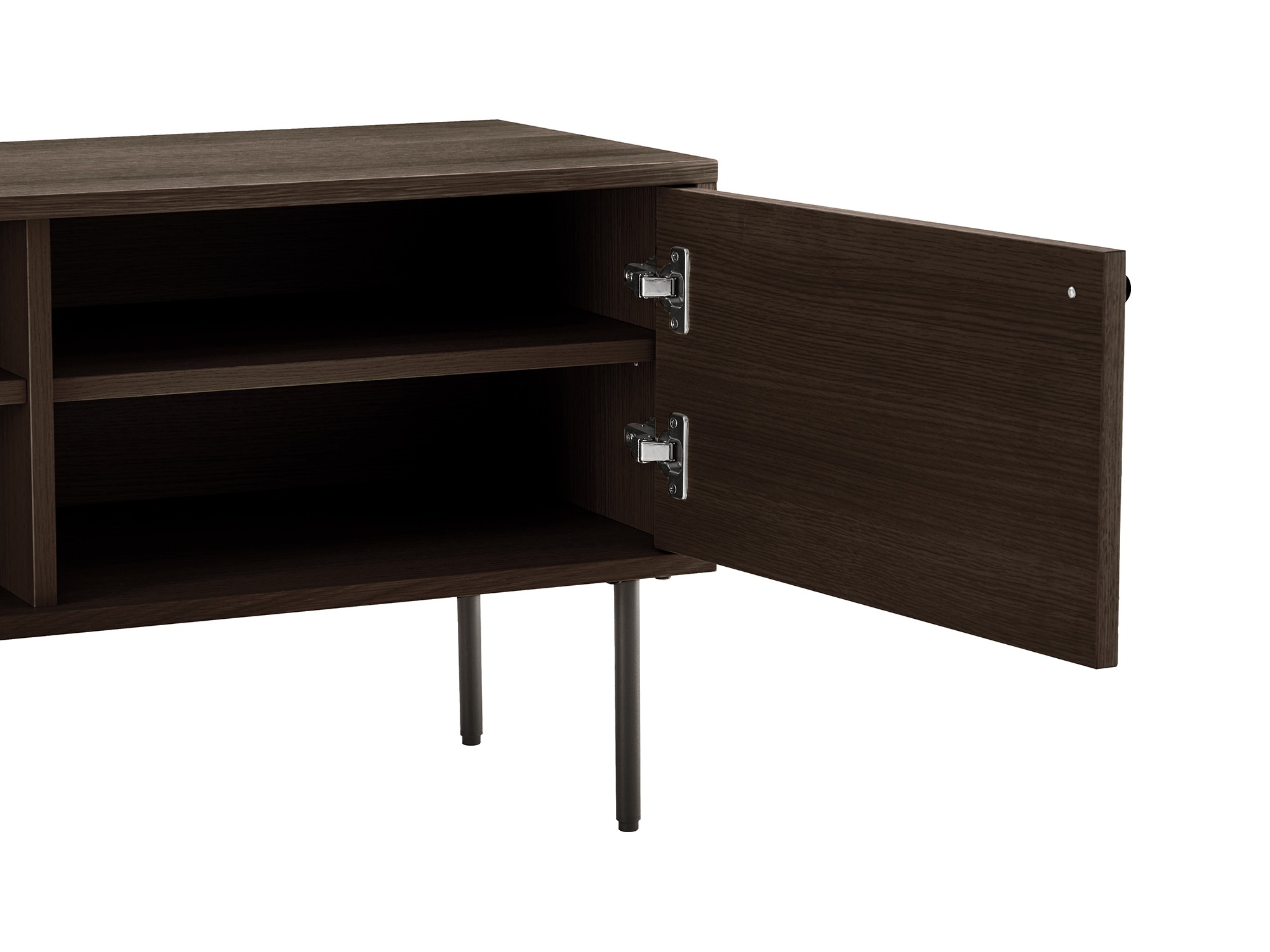 TV-Möbel Elbelme 108 (Eichenholzoptik dunkel)
