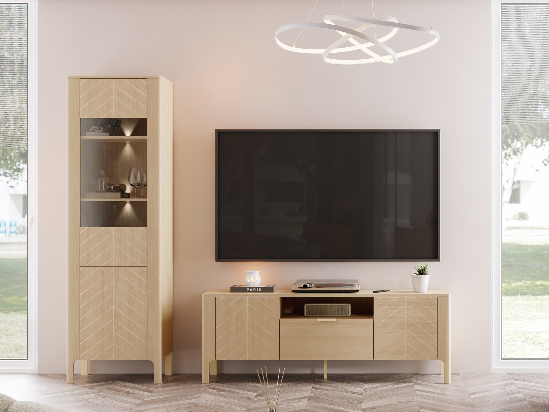 Wohnzimmer-Set Mavtoru 105