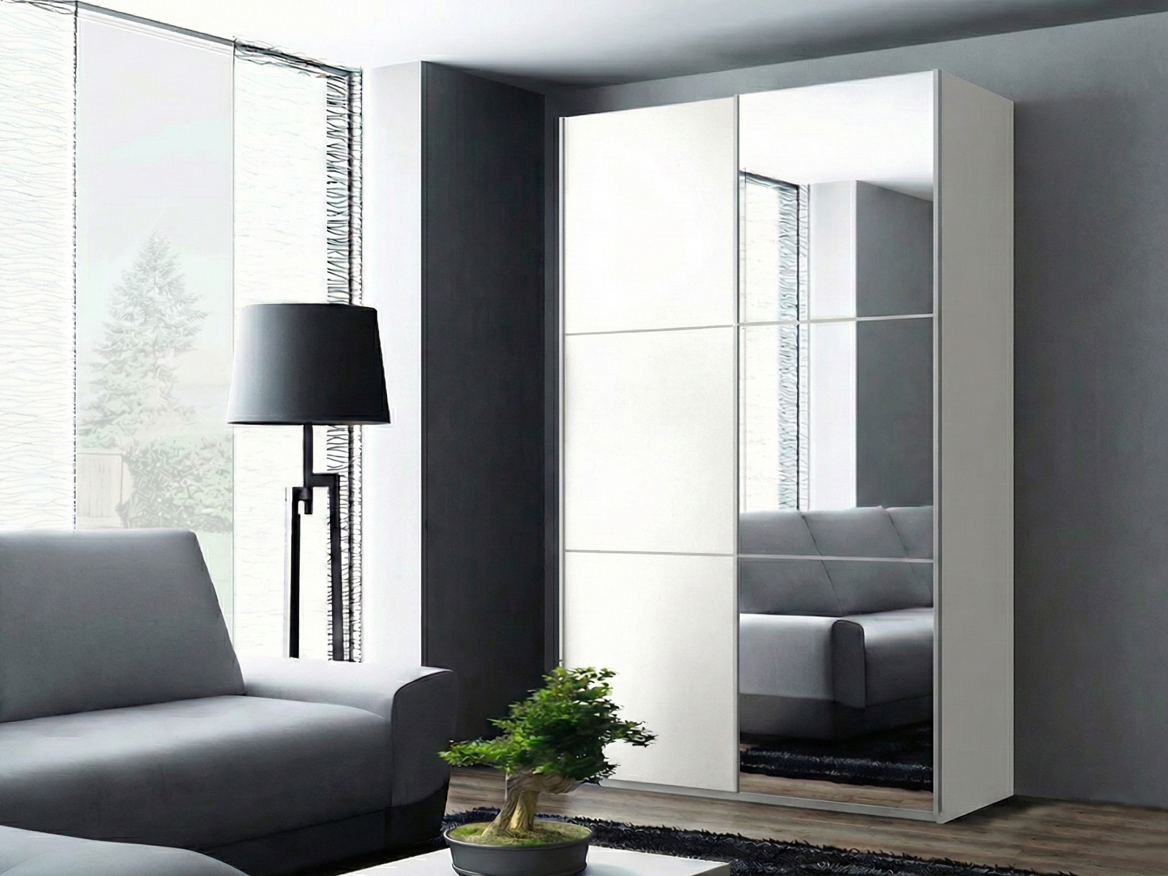 Kleiderschrank Honolulu 123 (Weiss)