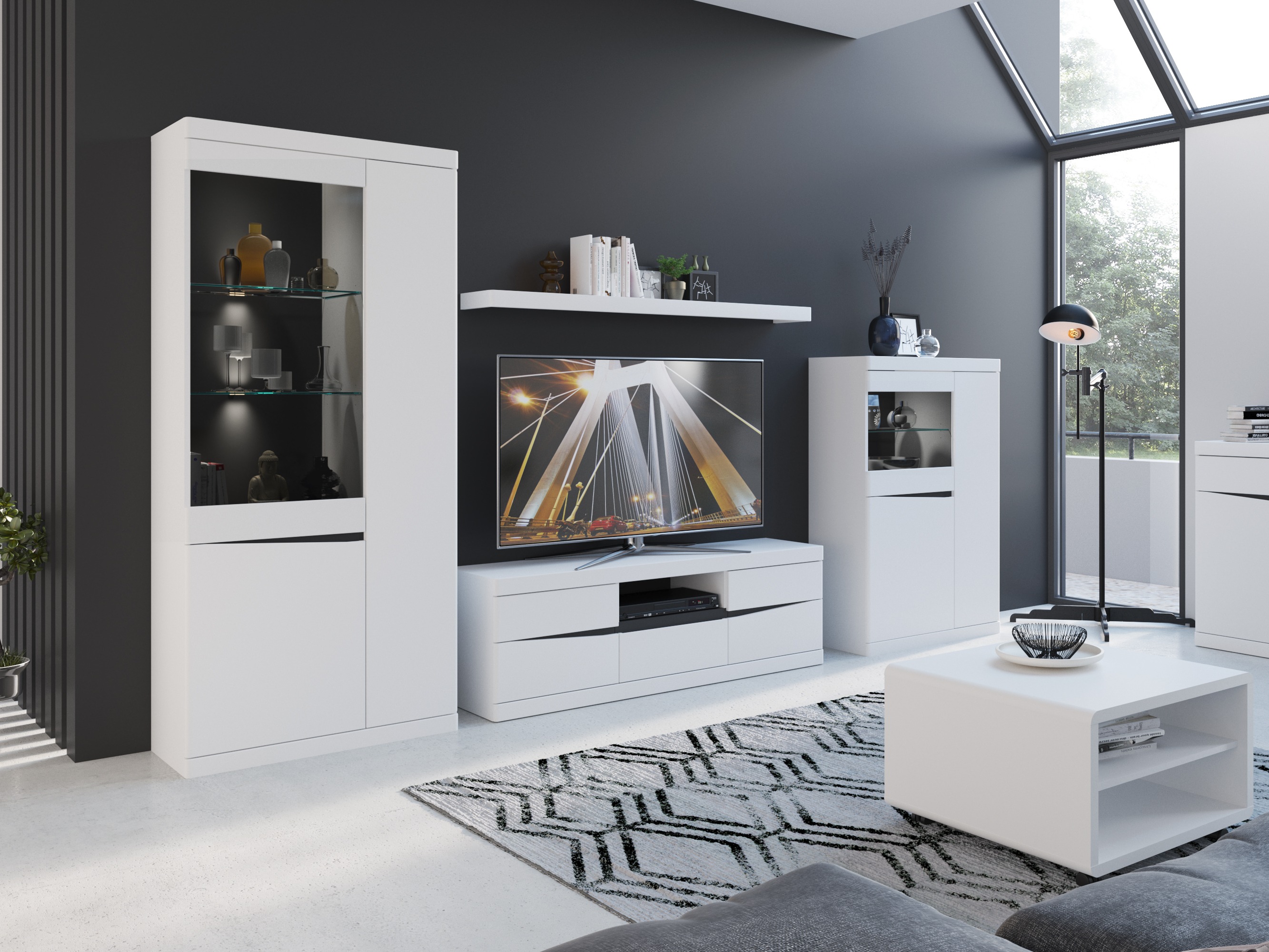 Regal Venlori 128 (Weiss + Graphit)