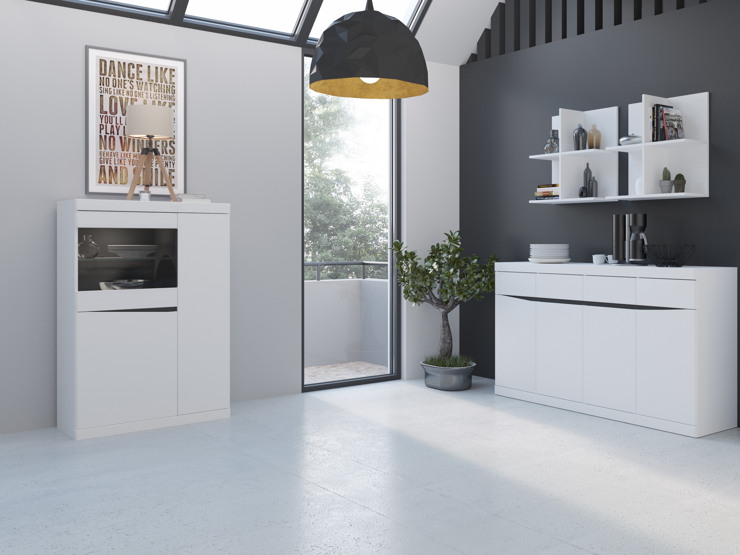 Regal Venlori 129 (Weiss + Graphit)