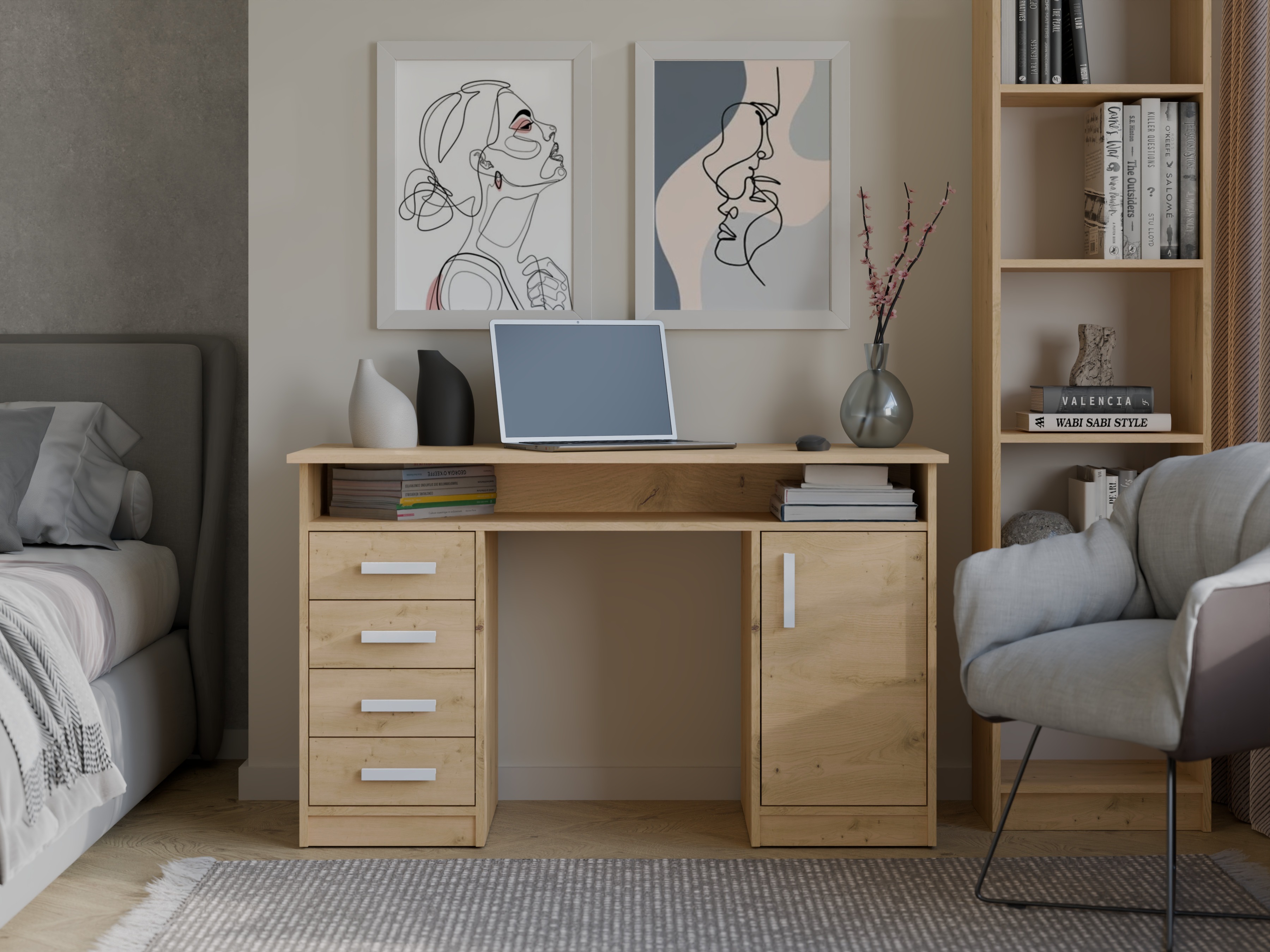 Bürotisch Mandeville 329 (Artisan aok)