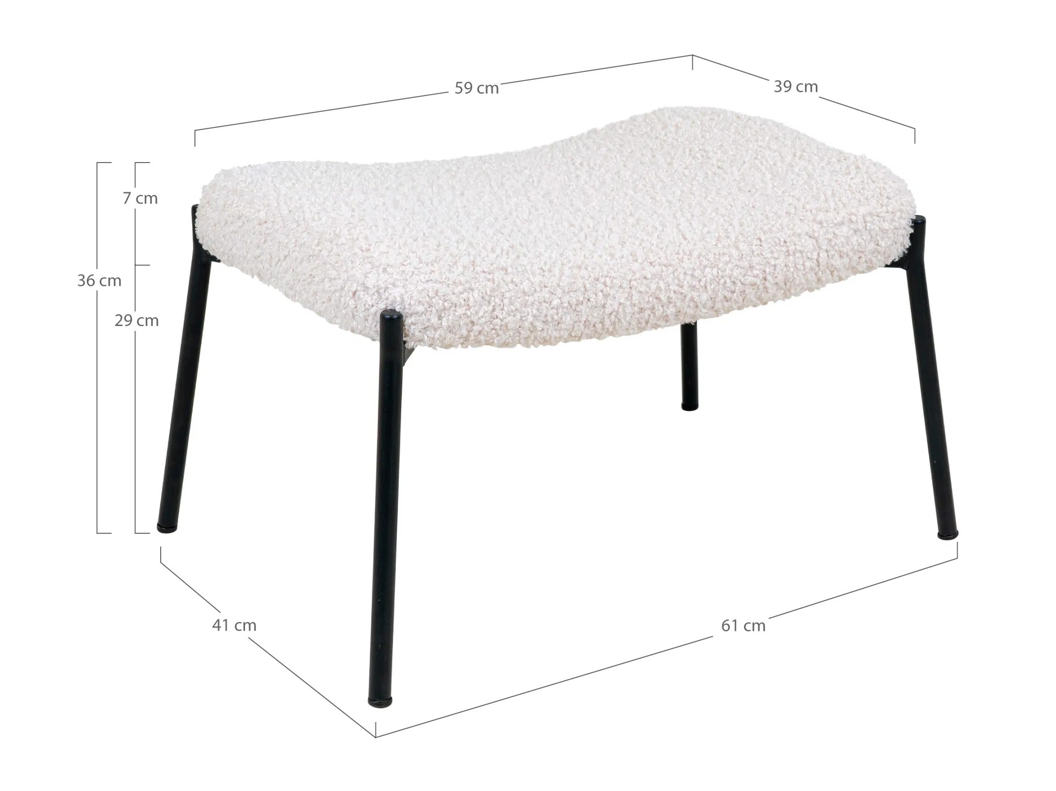 Sessel Brea 179 (Weiss)