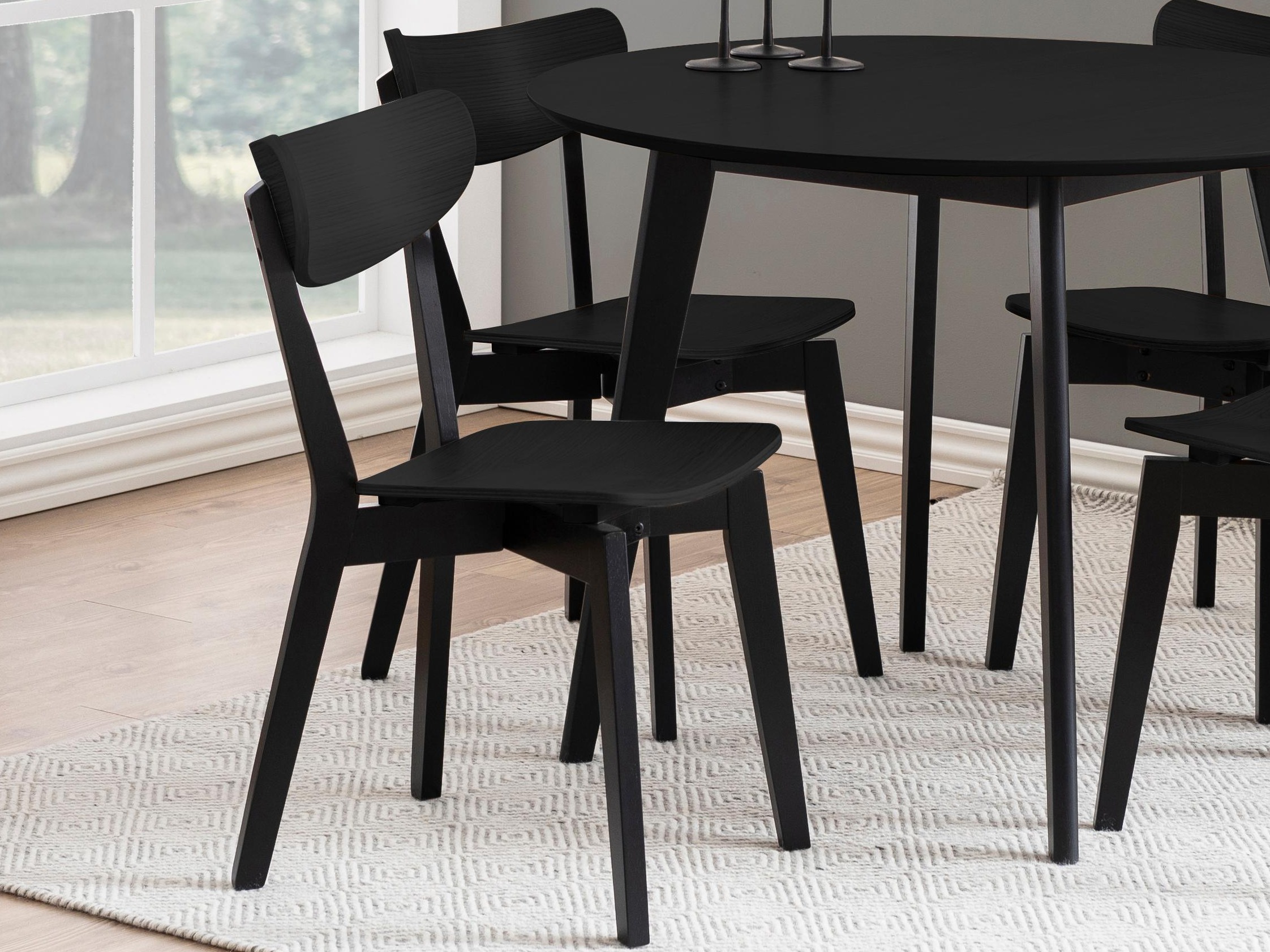 Tisch Norsica 310 (Schwarze Eiche + Schwarz)