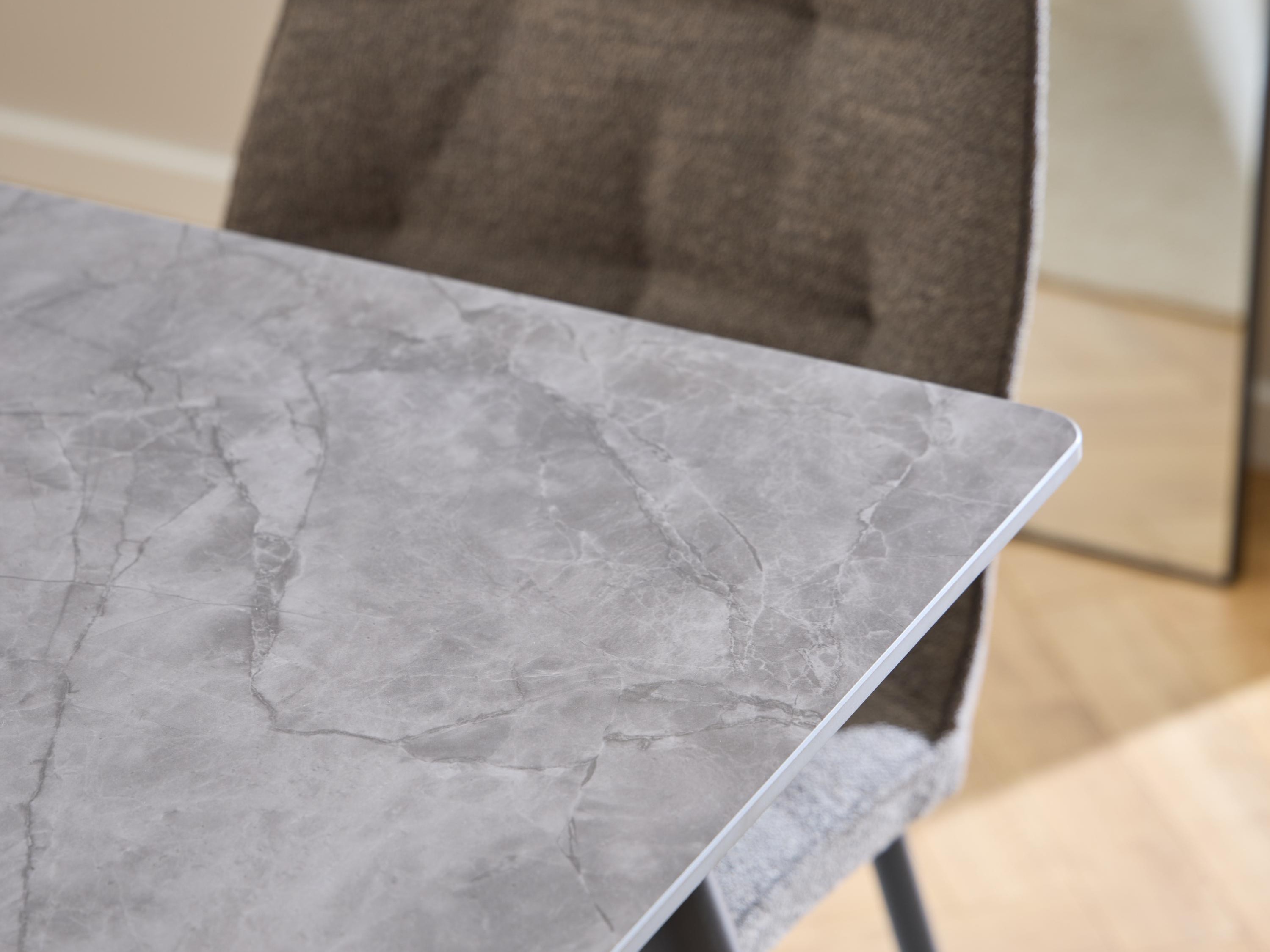 Tisch Norsica 588 (Grauer Marmor)