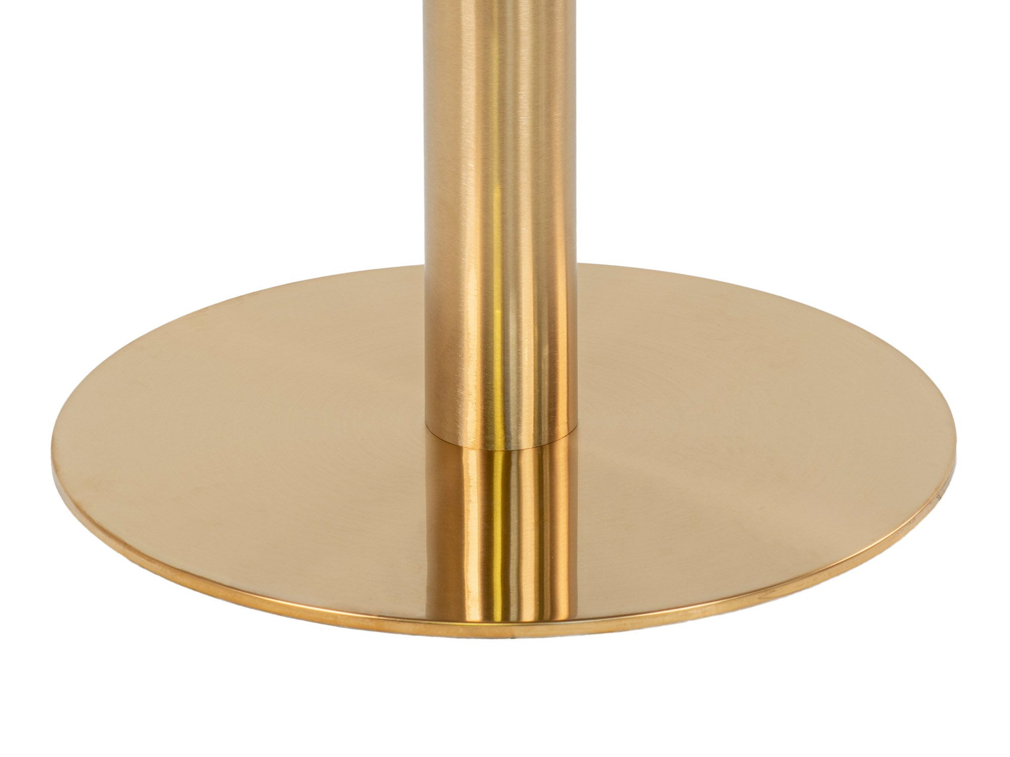 Tisch Elbelia 103 (Gold + Weisser Marmor)