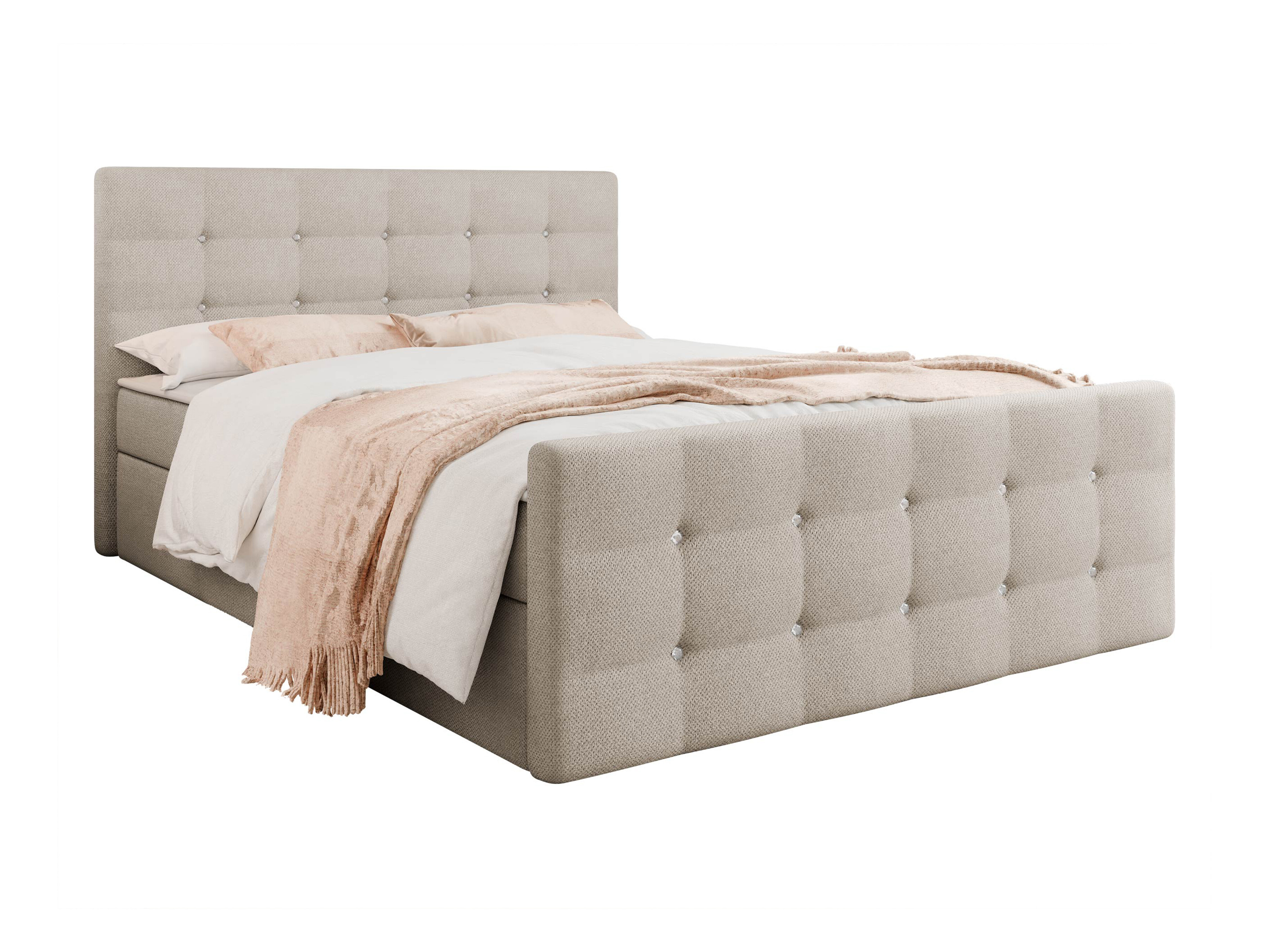 Boxspringbett Memphis 113 (Rico 01)