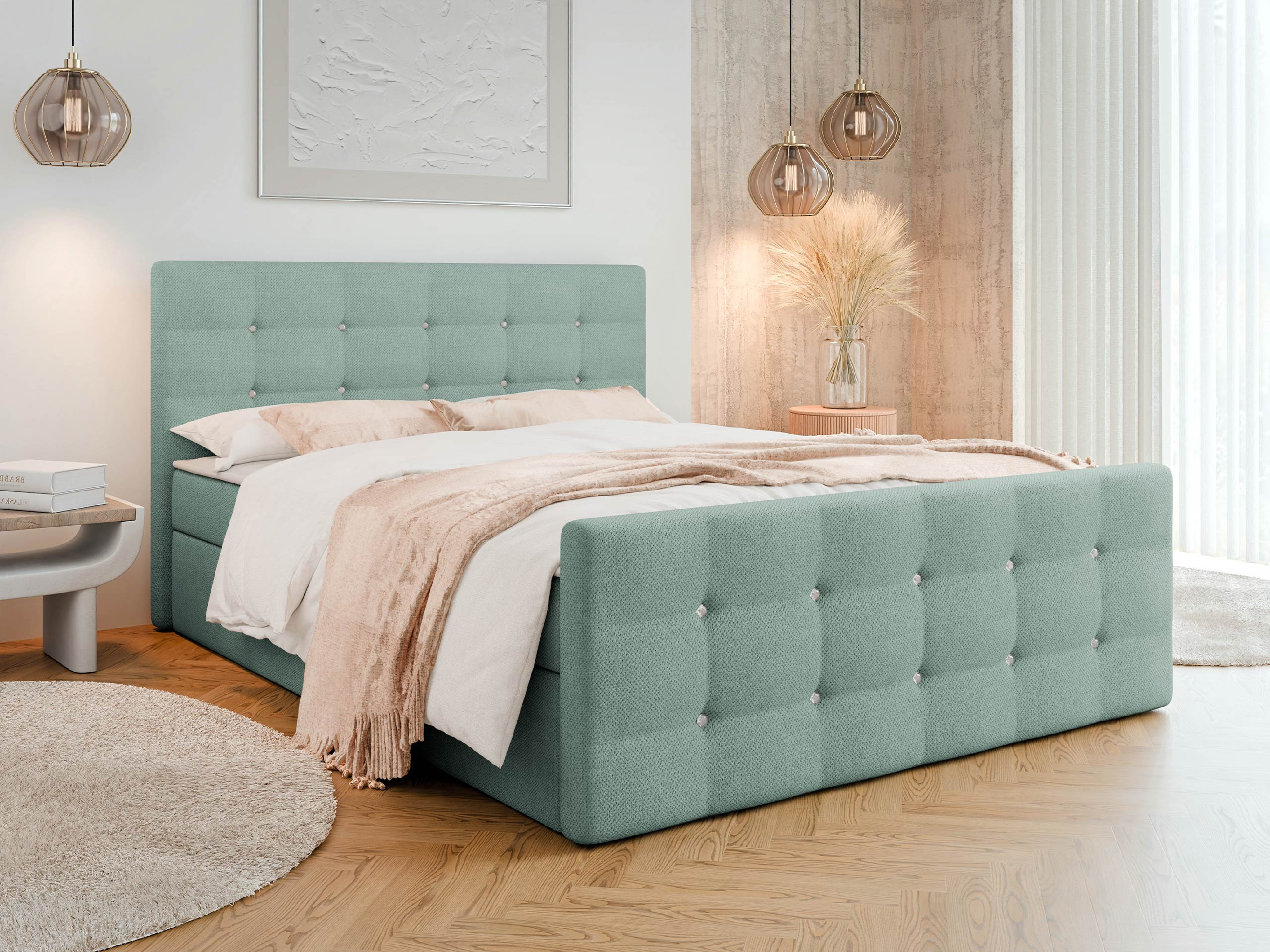 Boxspringbett Memphis 113 (Rico 18)