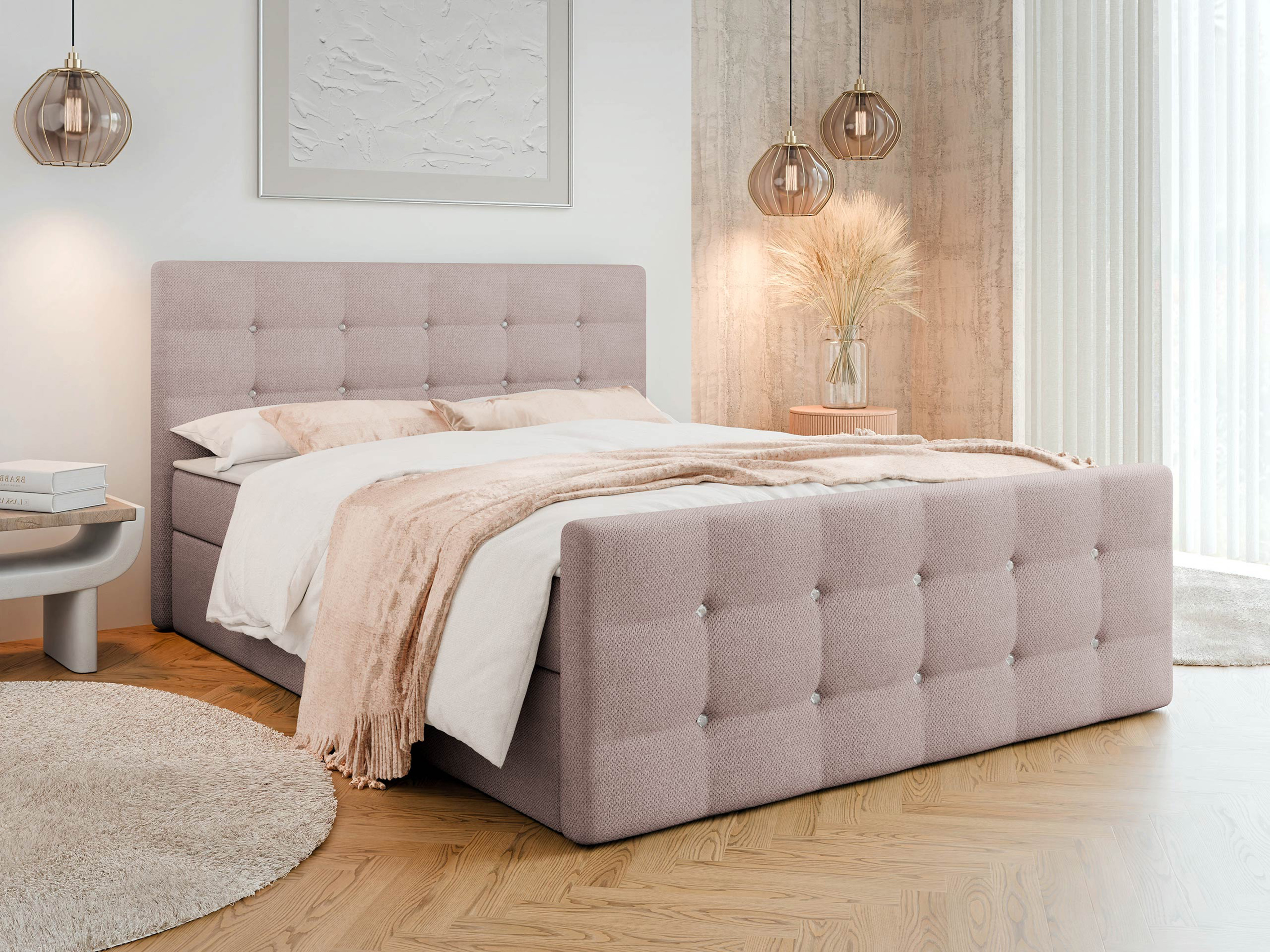 Boxspringbett Memphis 113 (Rico 19)