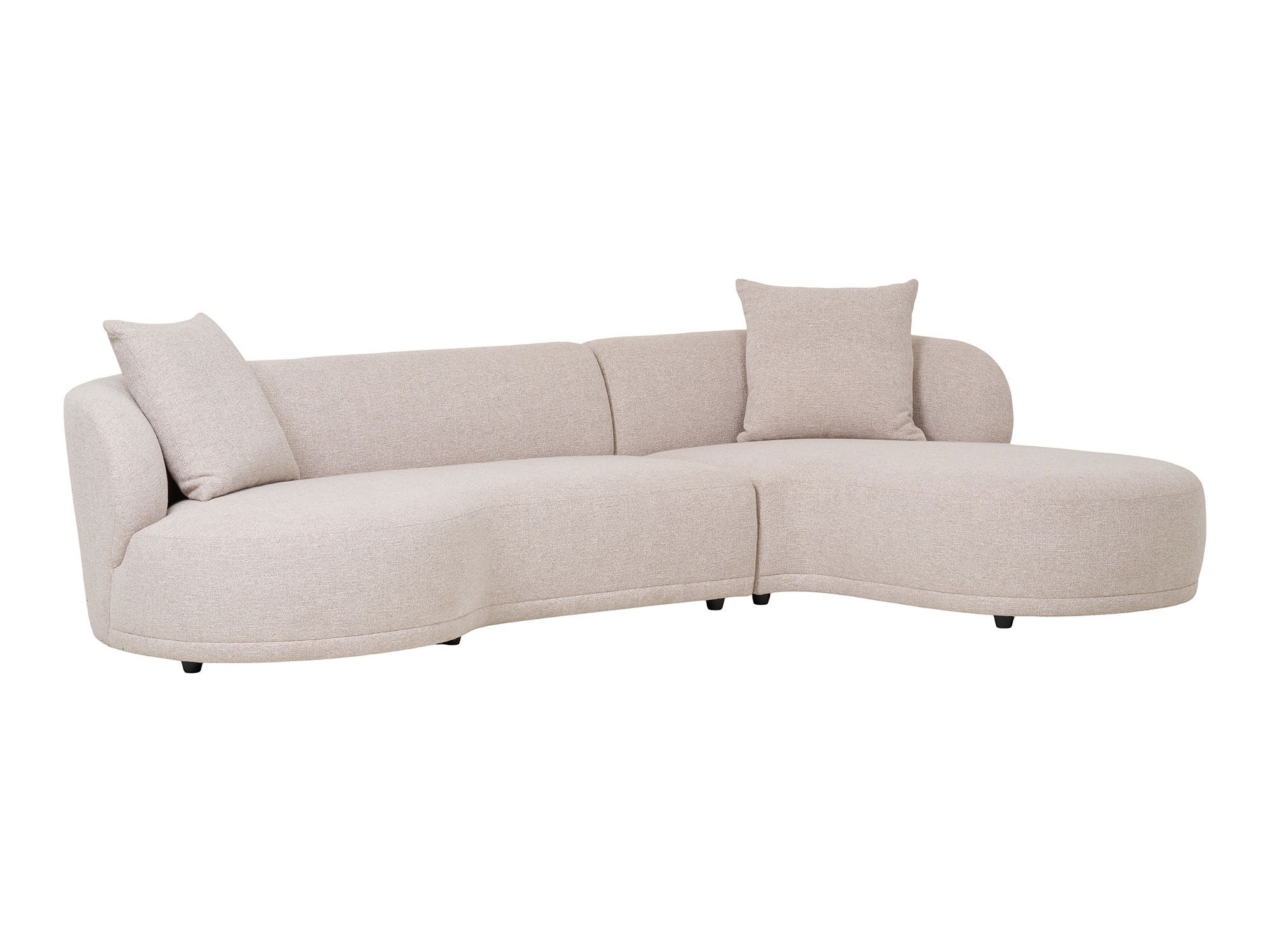 Ecksofa Brea 214 (Beige)