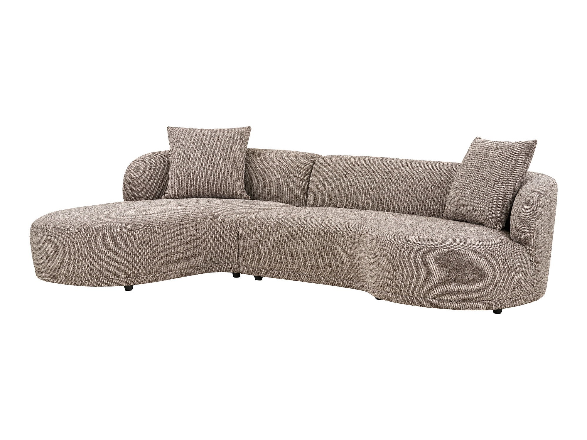 Ecksofa Brea 214 (Hellbraun)