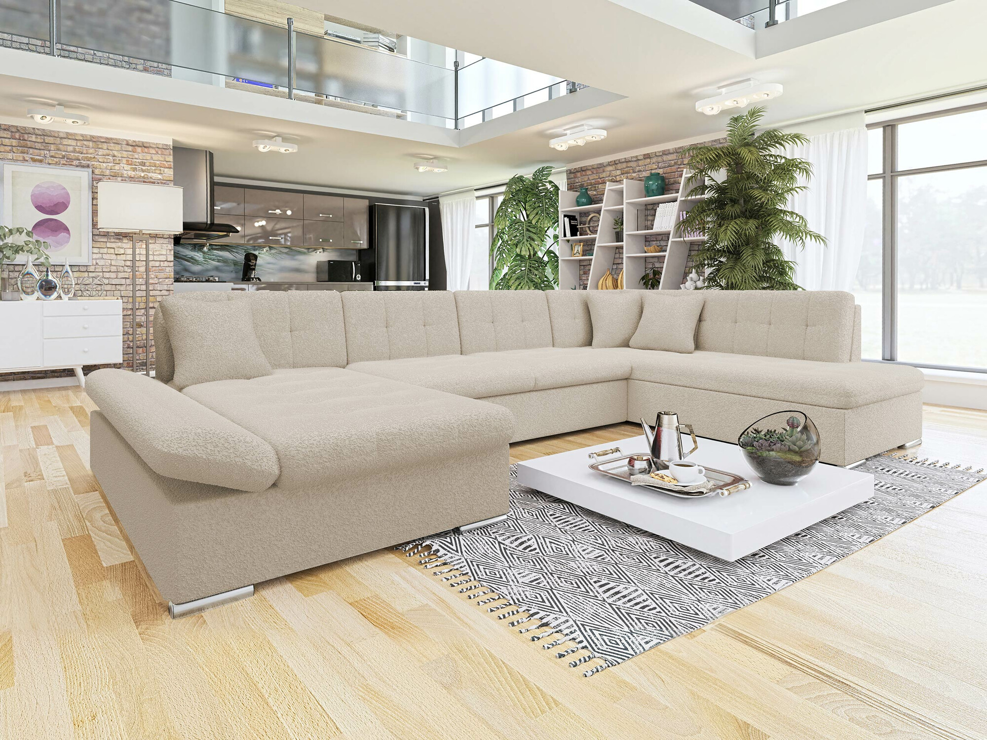Ecksofa SD2401 mit beschädigter verpackung