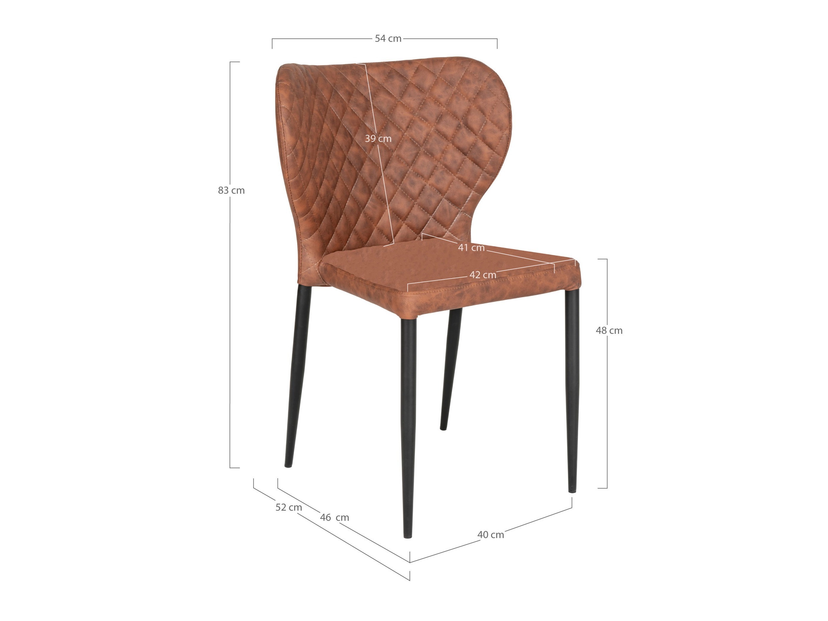 Stuhl Brea 228 (Braun)