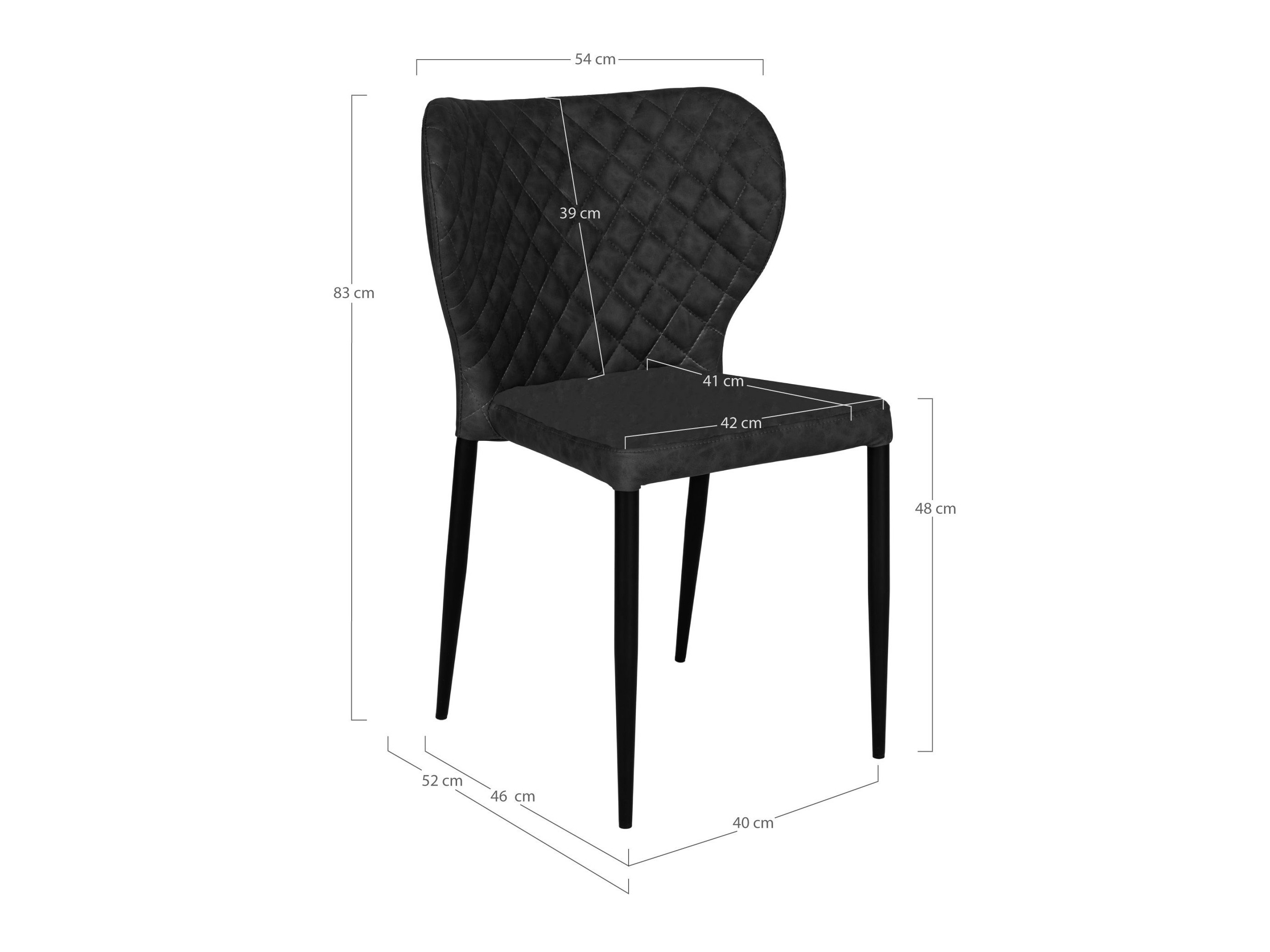 Stuhl Brea 228 (Schwarz)