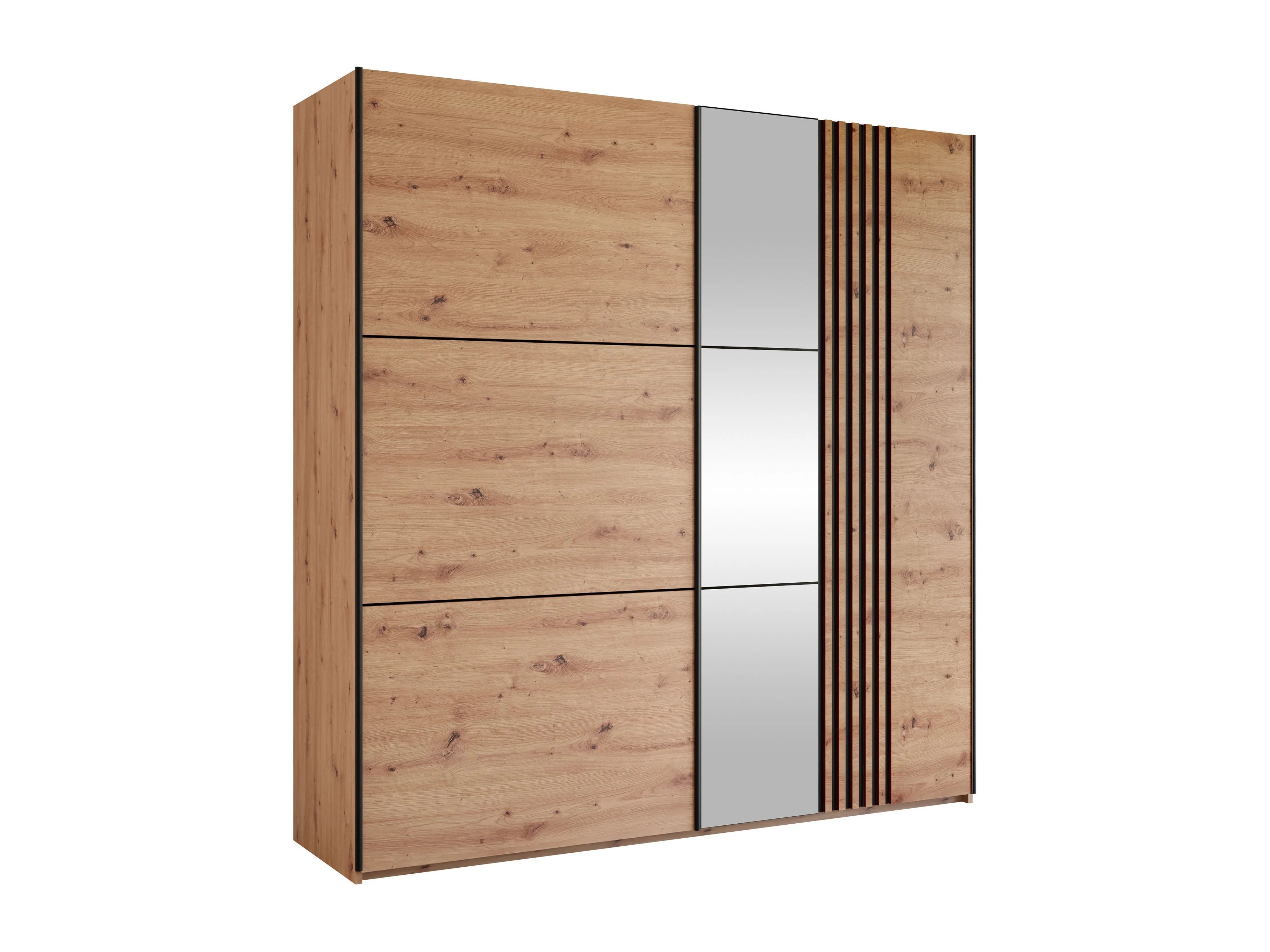 Kleiderschrank Honolulu 253 (Artisan Eichenholzoptik)