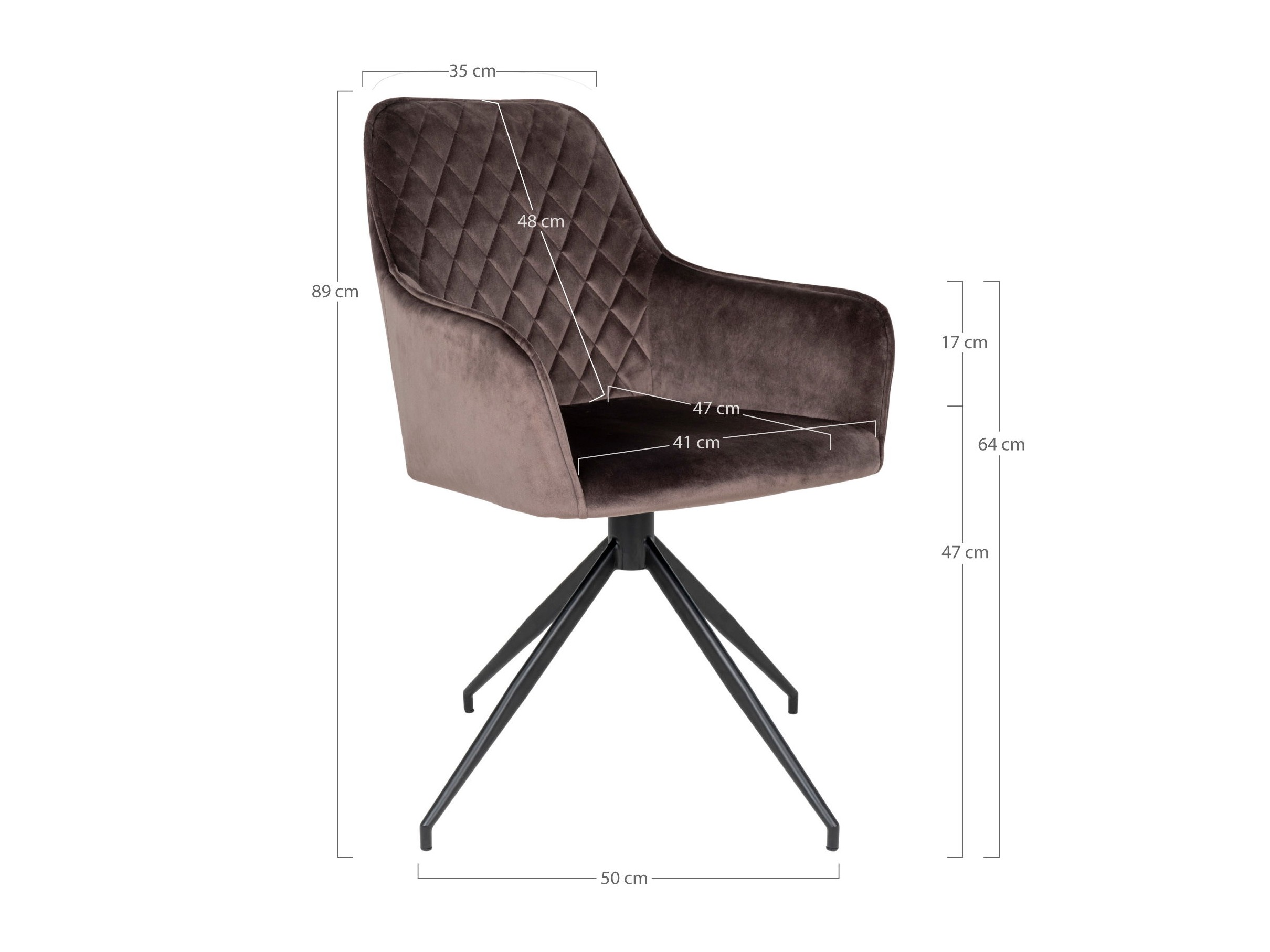 Stuhl Brea 236 (Braun)