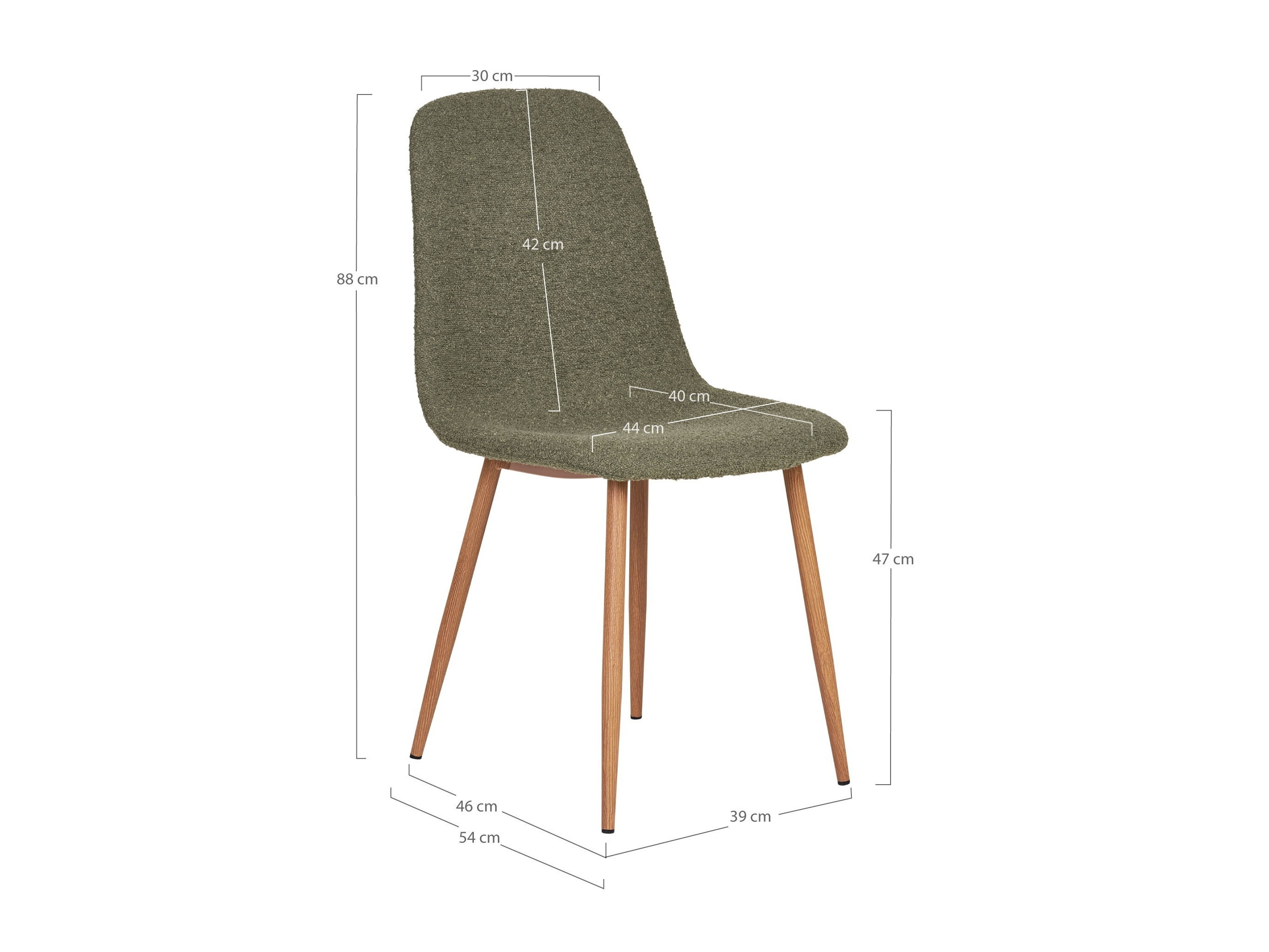 Stuhl Brea 237 (Hellbraun)