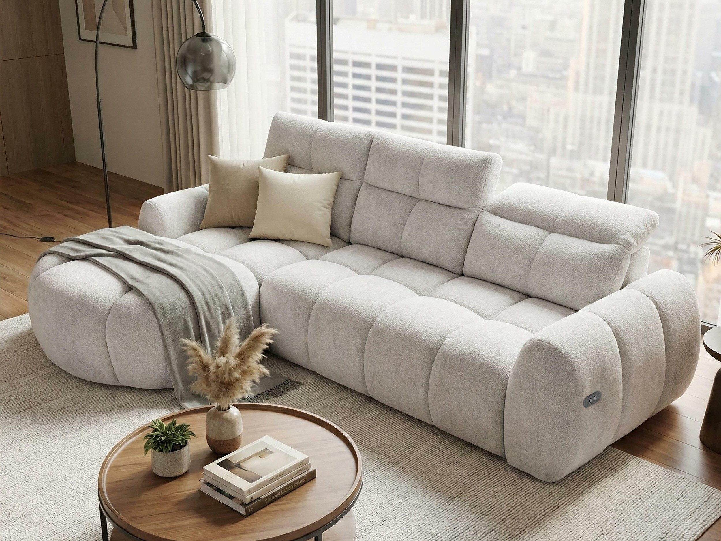 Ecksofa Margate 137 (Raven 22)